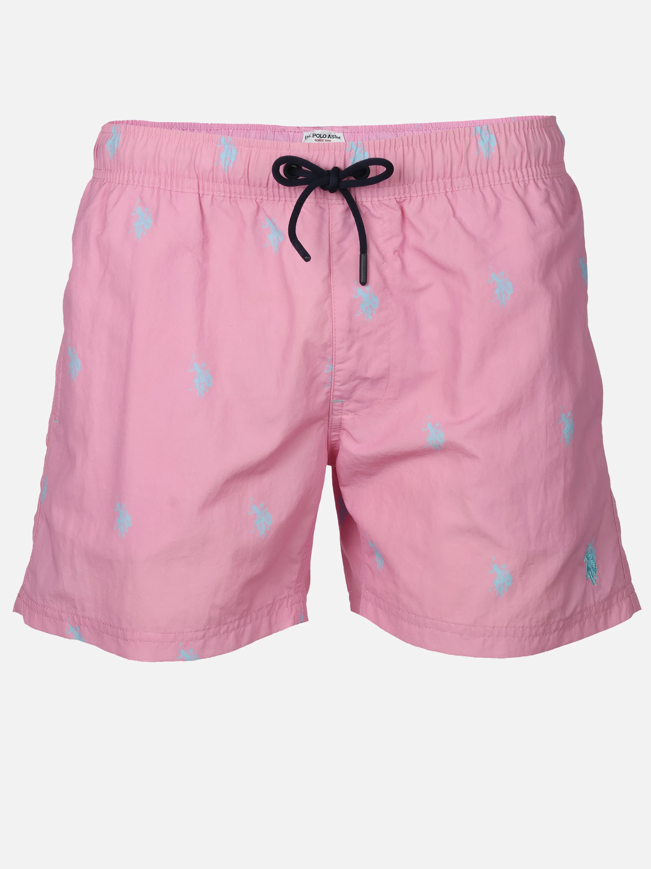 U.S. Polo Assn. He. Badeshorts allover Reiter Pink 924152 554 1