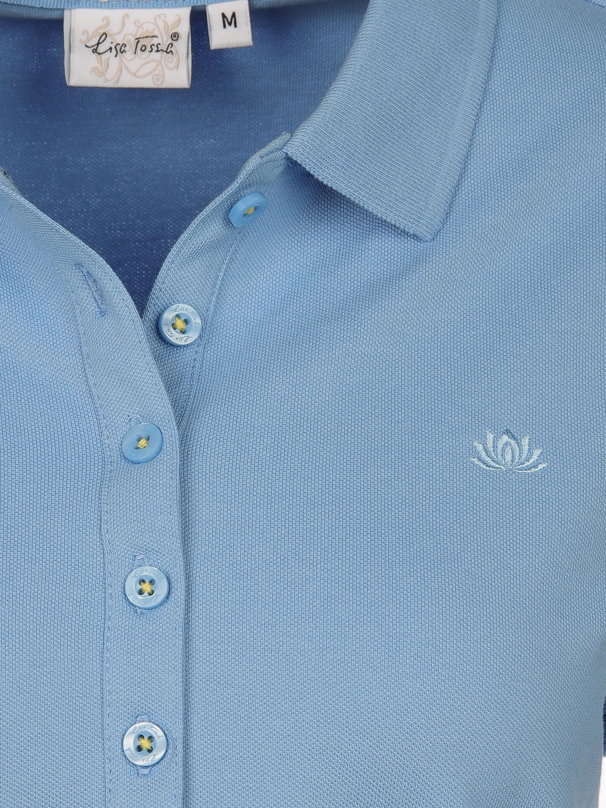 Lisa Tossa Da-Poloshirt 1/2 Arm Blau 910253 BLUE 3 Lisa Tossa Da-Poloshirt 1/2 Arm Blau 910253 BLUE 3