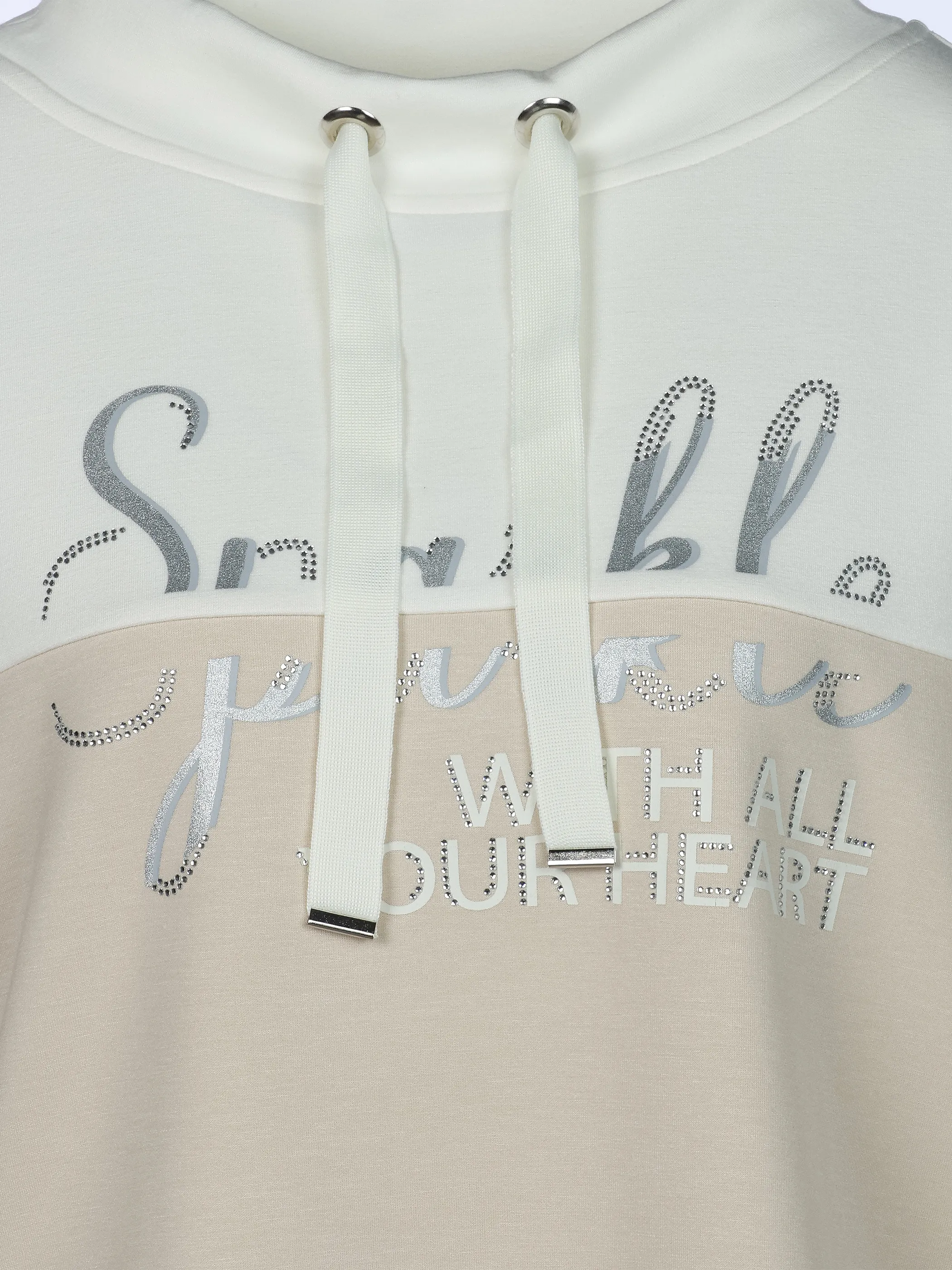 Lisa Tossa Da-Sweatshirt in Silk Touch Beige 922220 FRENCH OAK 3