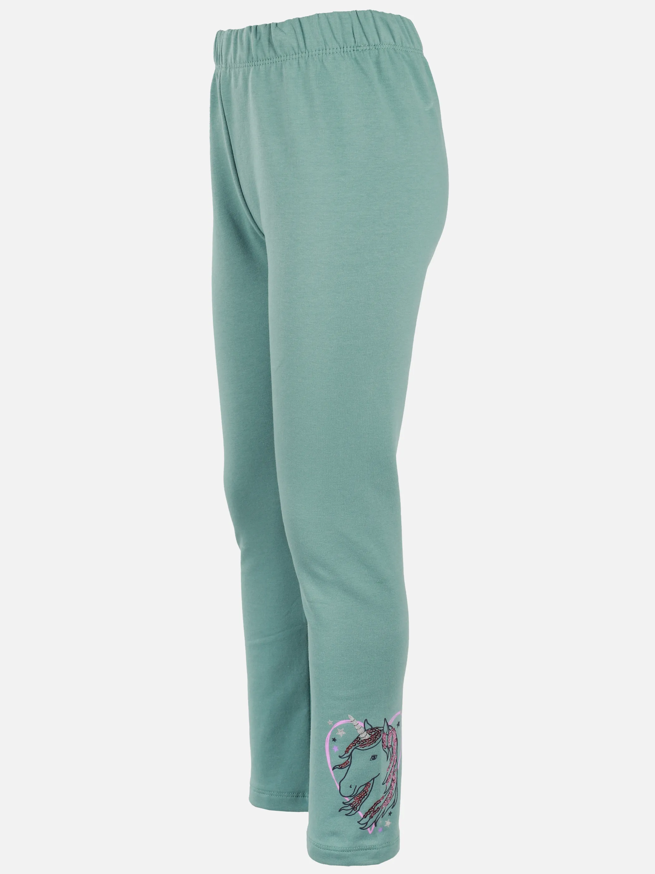 One Way KM Leggings Einhorn Print in grün Grün 913513 GRÜN 3
