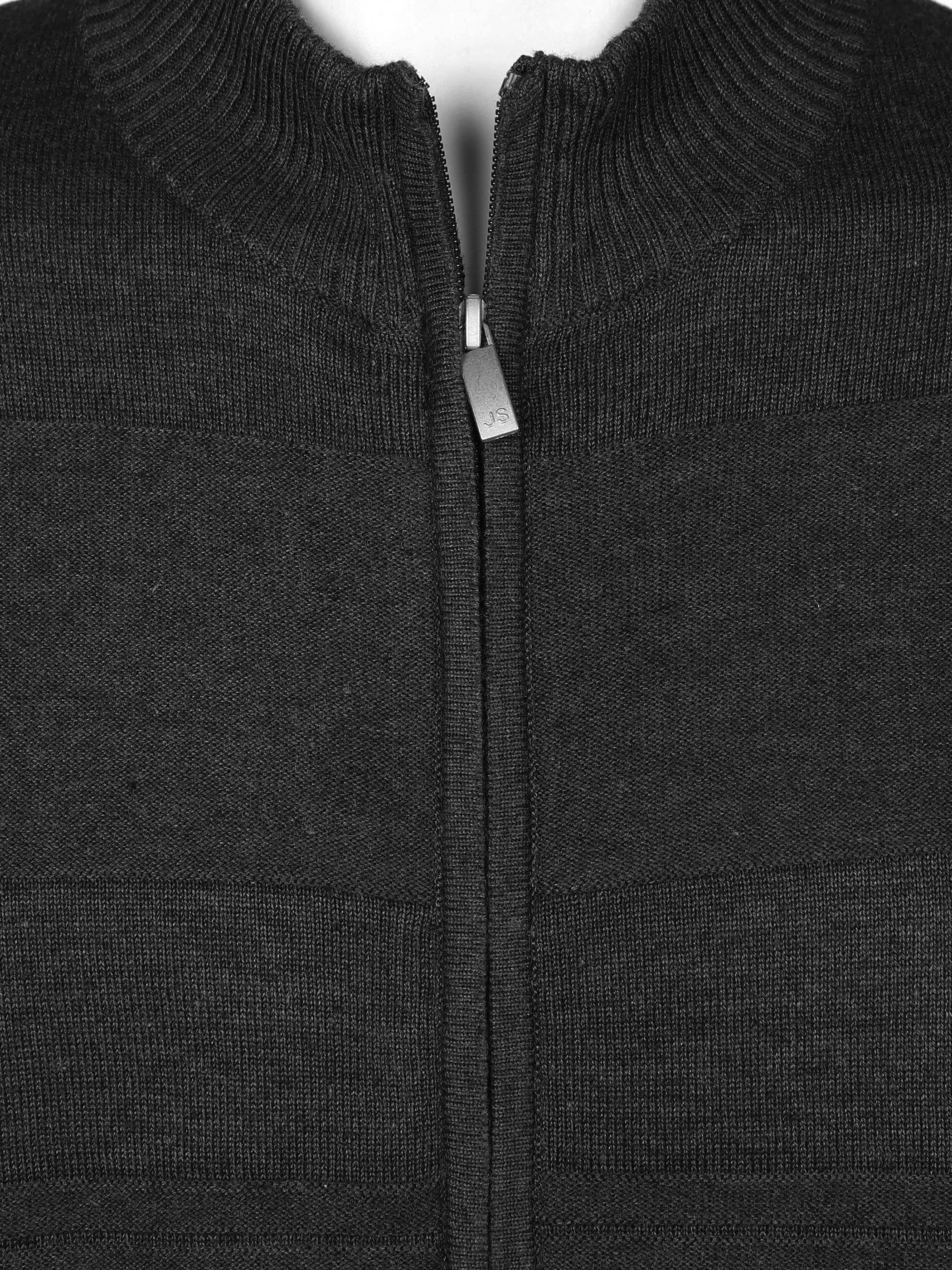 Jim Spencer He. Strickjacke RV Hoch-Tief Schwarz 866889 BLACK 3 Jim Spencer He. Strickjacke RV Hoch-Tief Schwarz 866889 BLACK 3