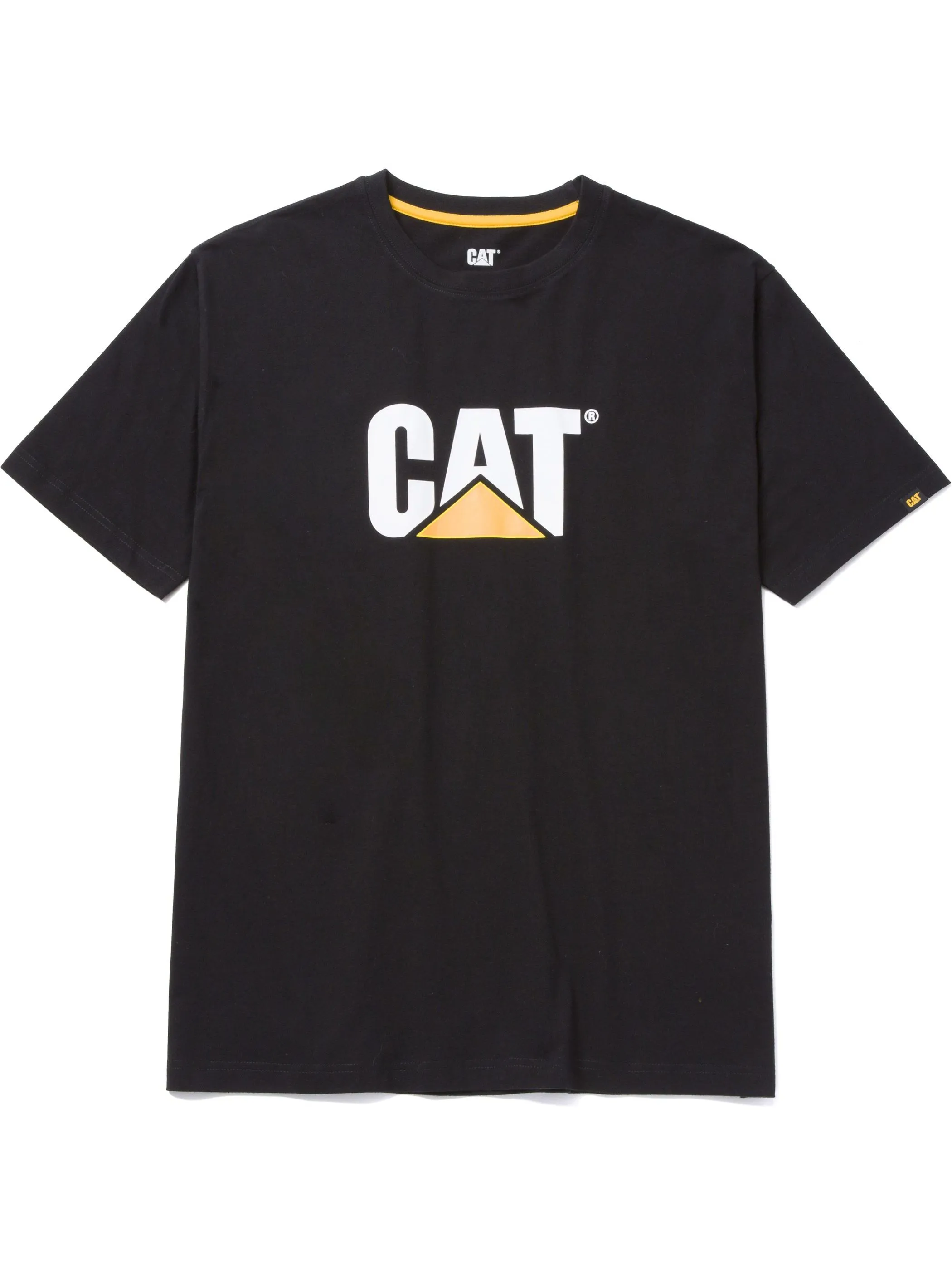 CAT TM LOGO TEE Schwarz 928110 016 3