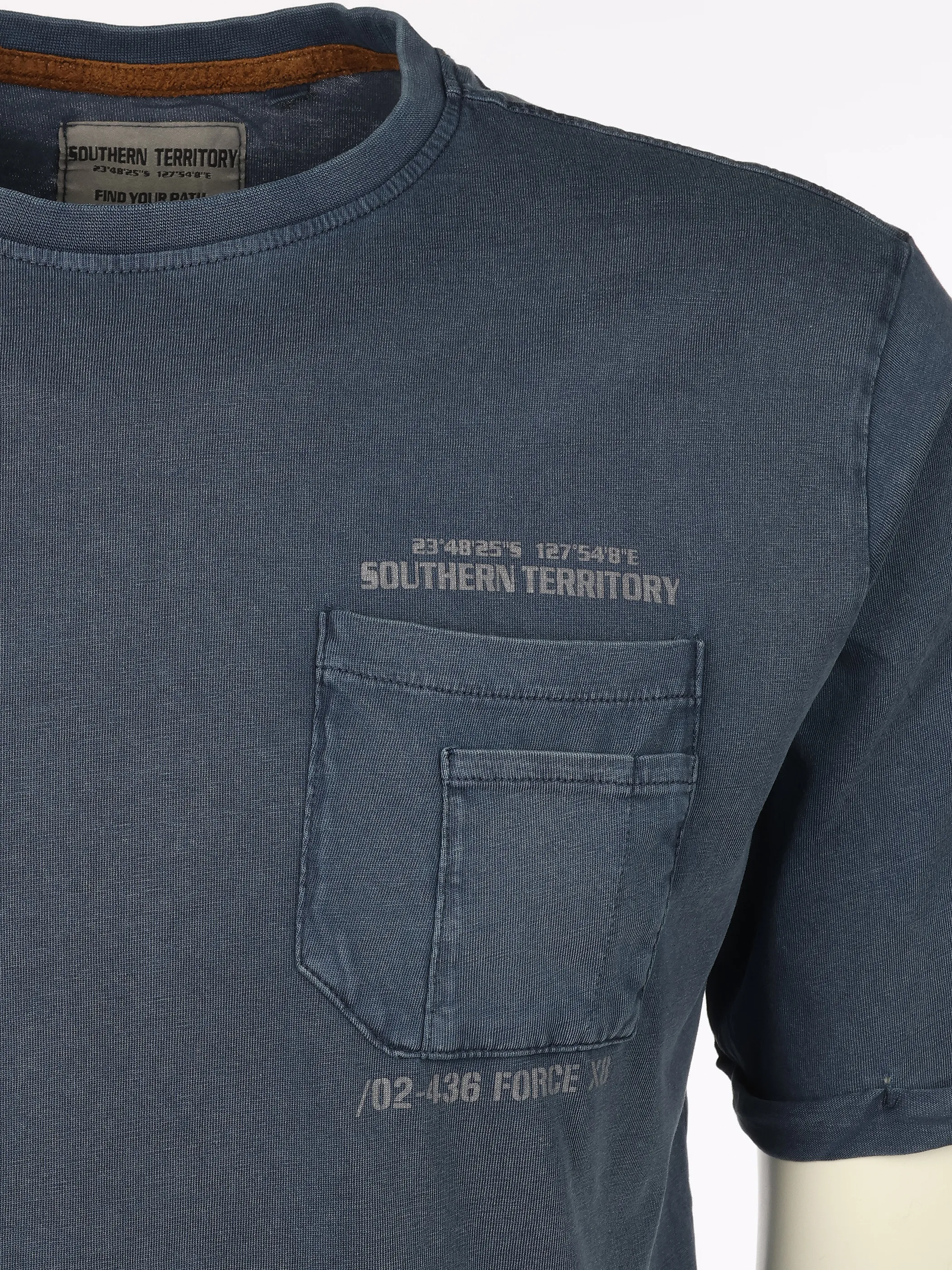 Southern Territory He. T-Shirt 1/2 Cargotasche Blau 920983 NAVY 3