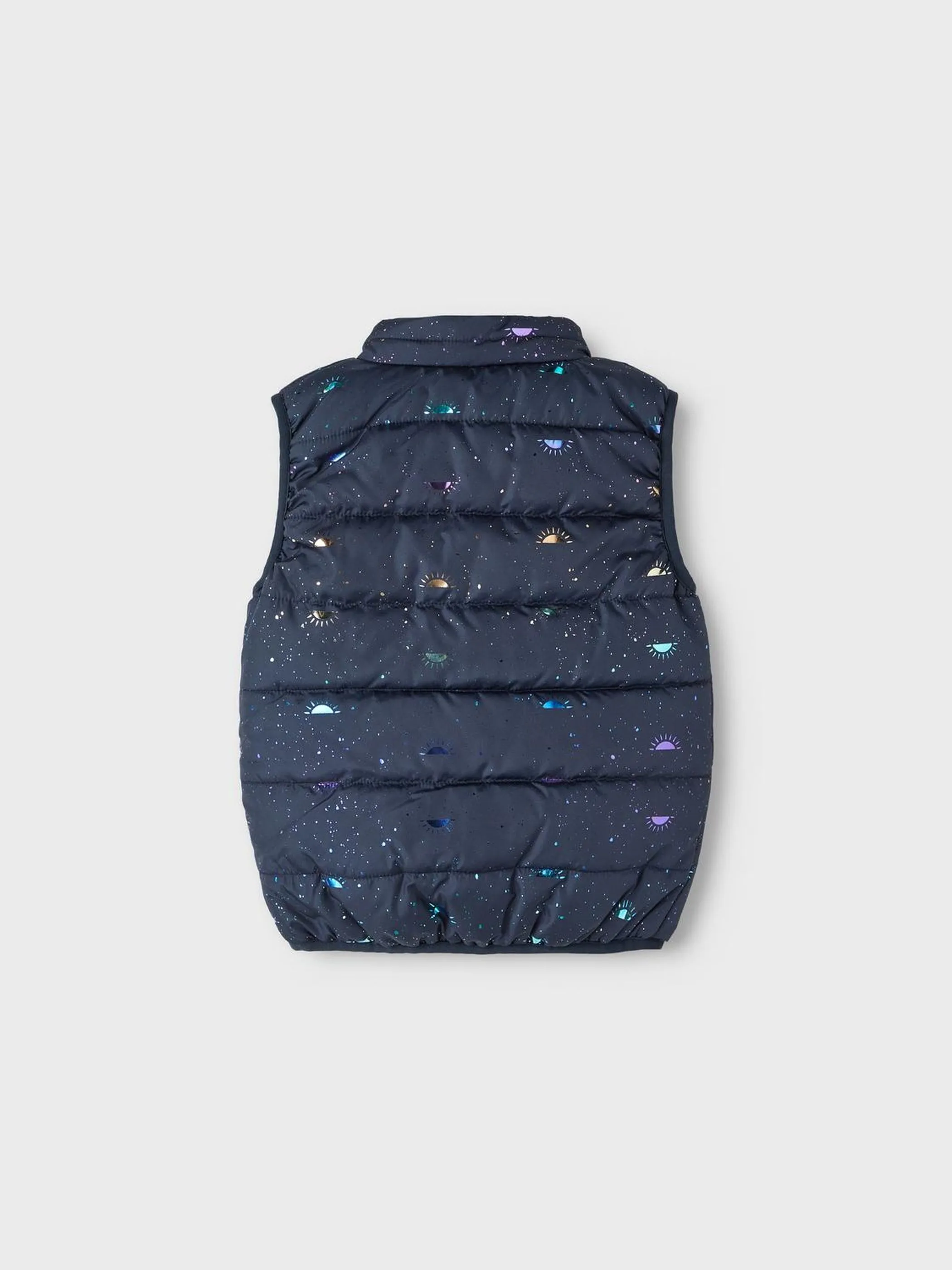 name it 13218448 NMFMYLANE VEST FOIL S Blau 880866 216654 2