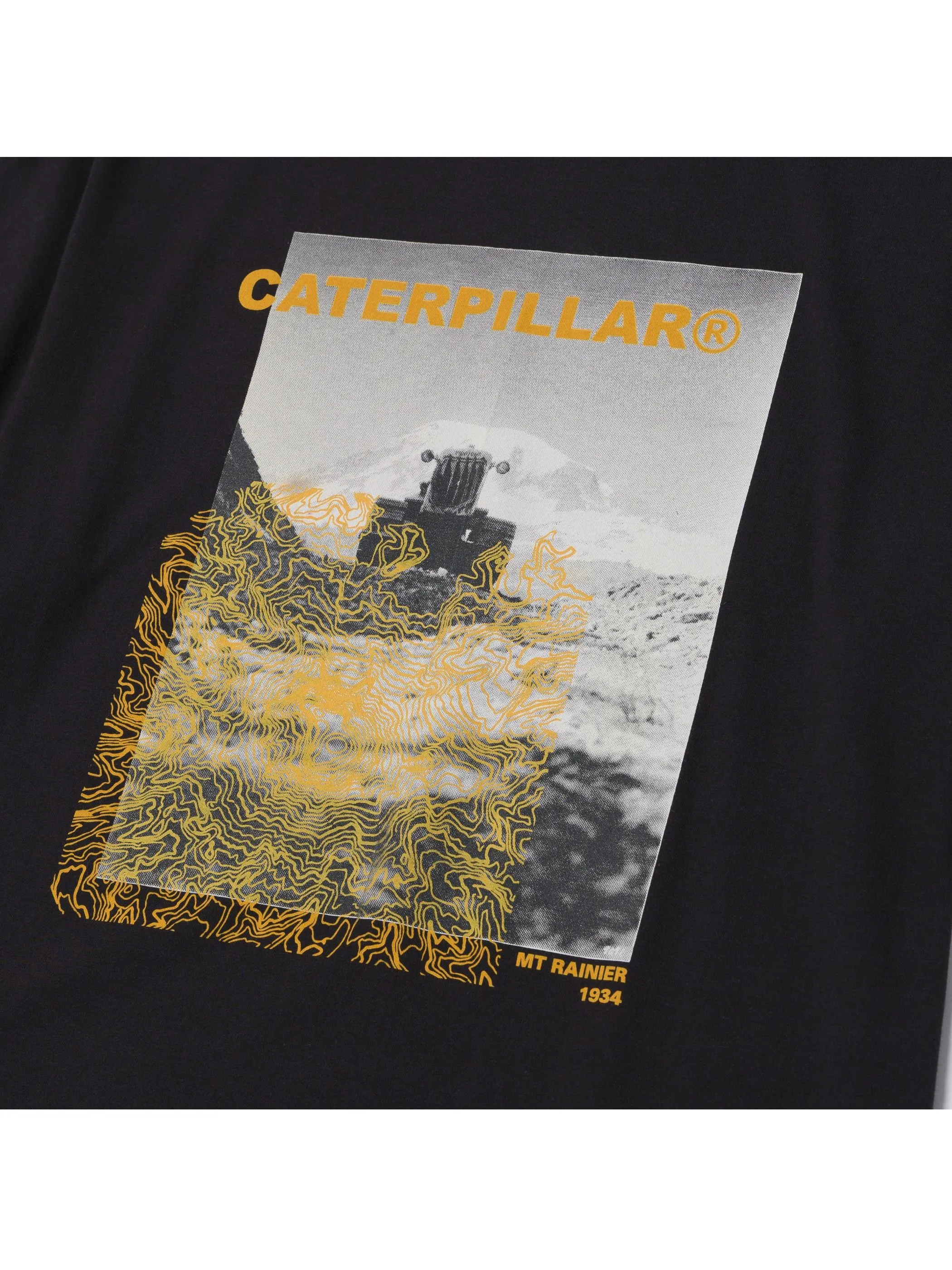 CAT GRAPHIC TEE Grau 928111 14482 3