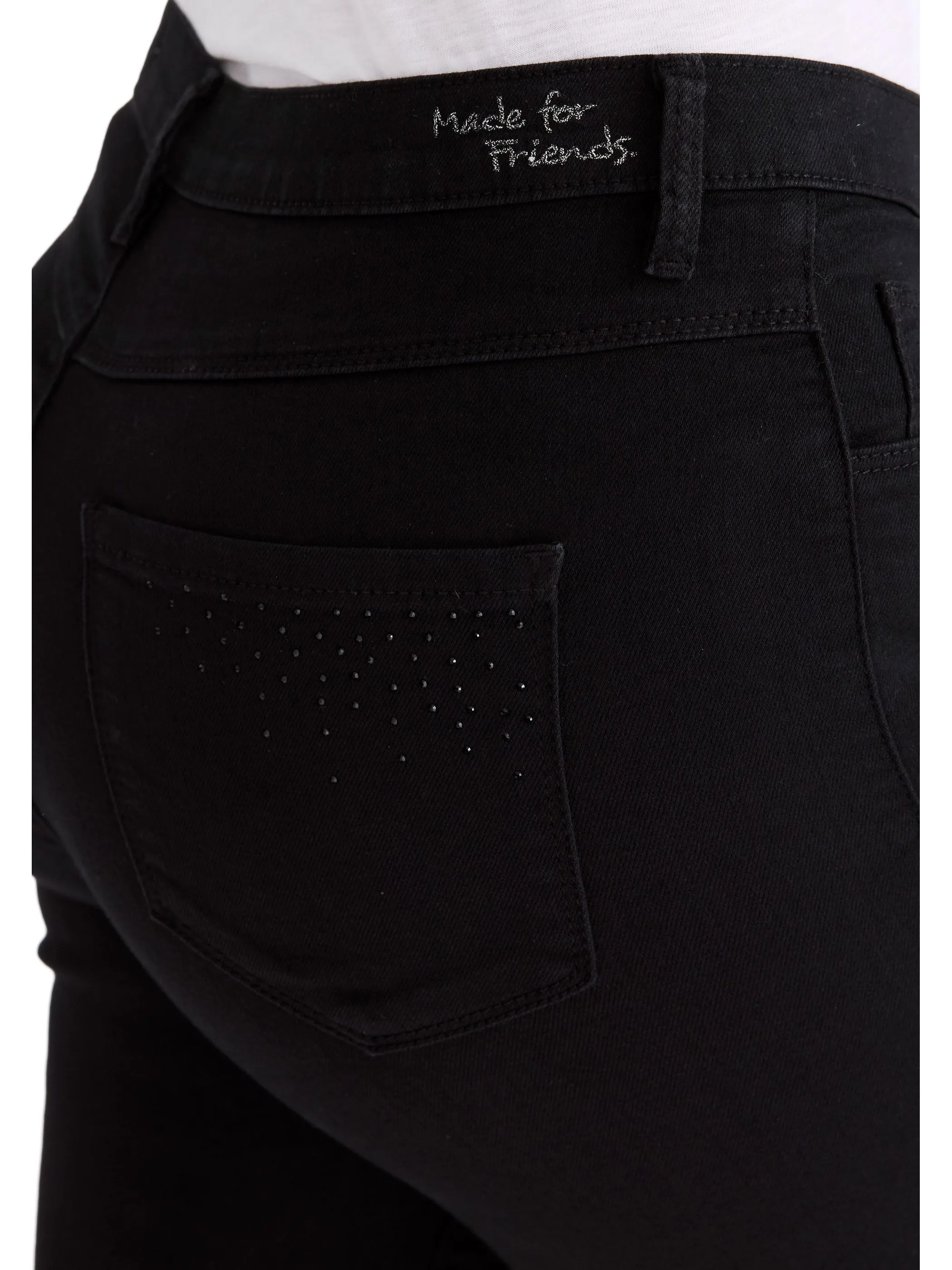 Stooker DOB 11800990007536 Da. Hosen,Nizza Schwarz 826642 7536 3
