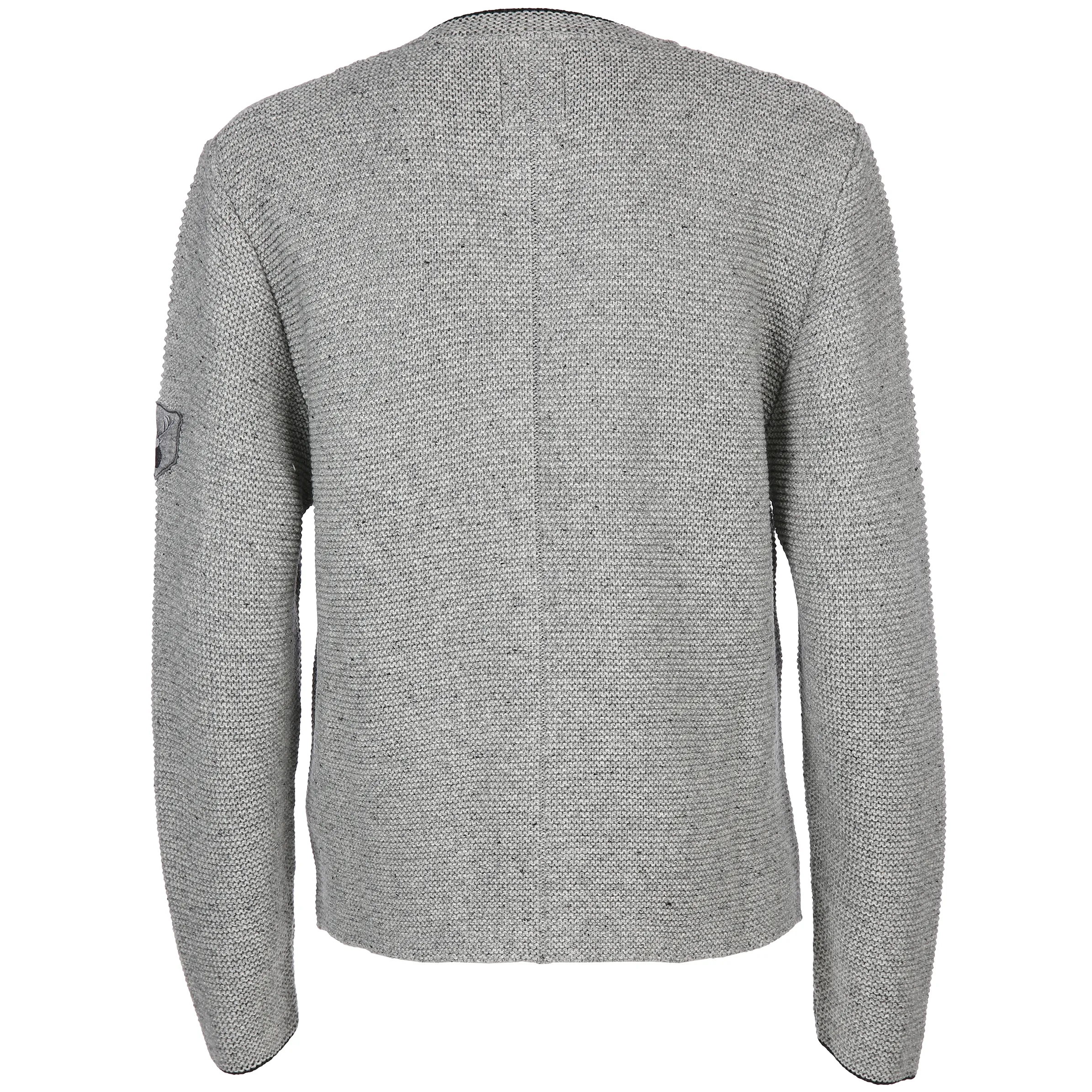 Birkhahn Mode und Tracht He. Trachtenjanker melange Grau 811851 GRAU 2