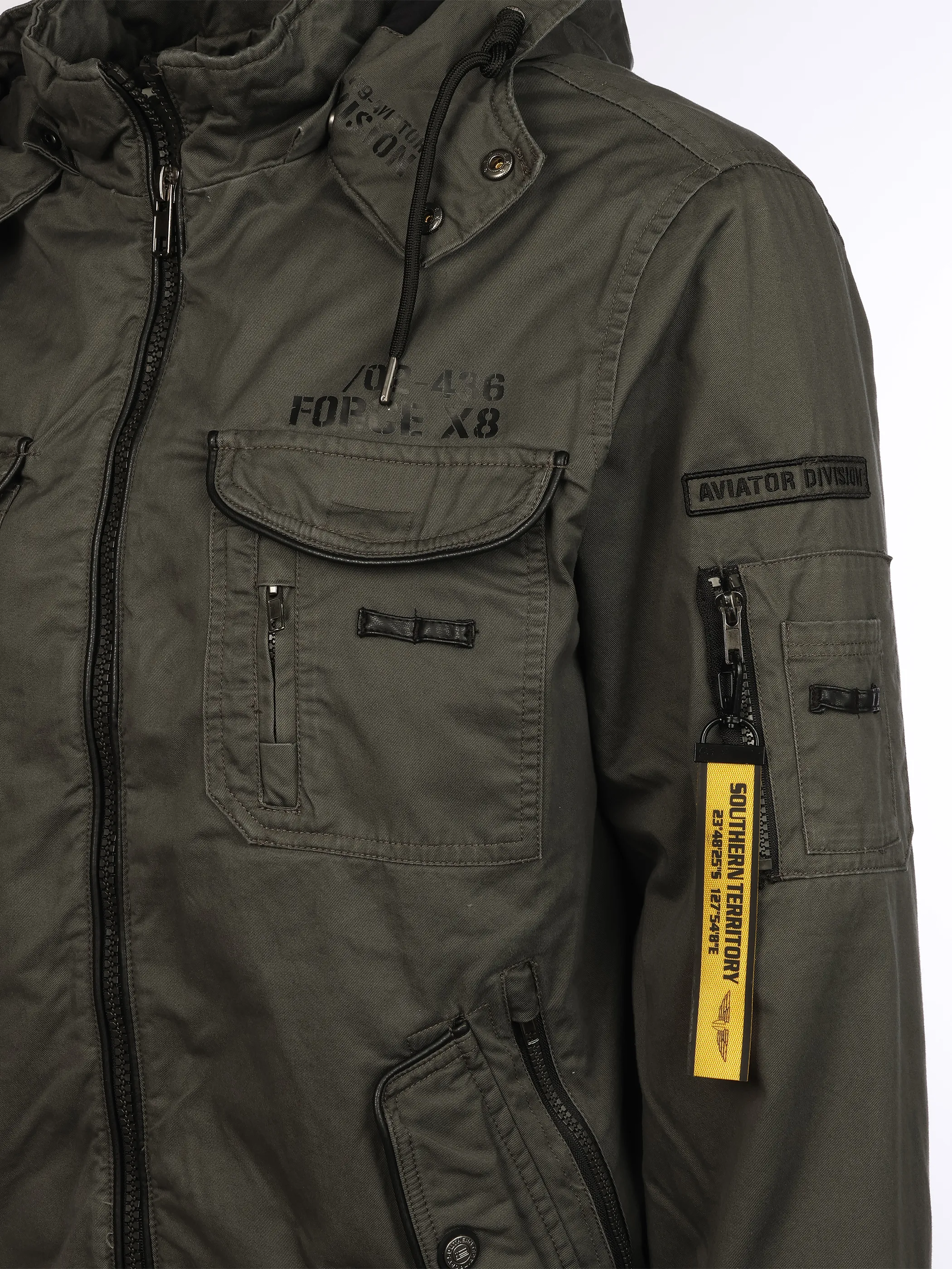 Southern Territory He. Fieldblouson wattiert Oliv 930280 OLIVE 4