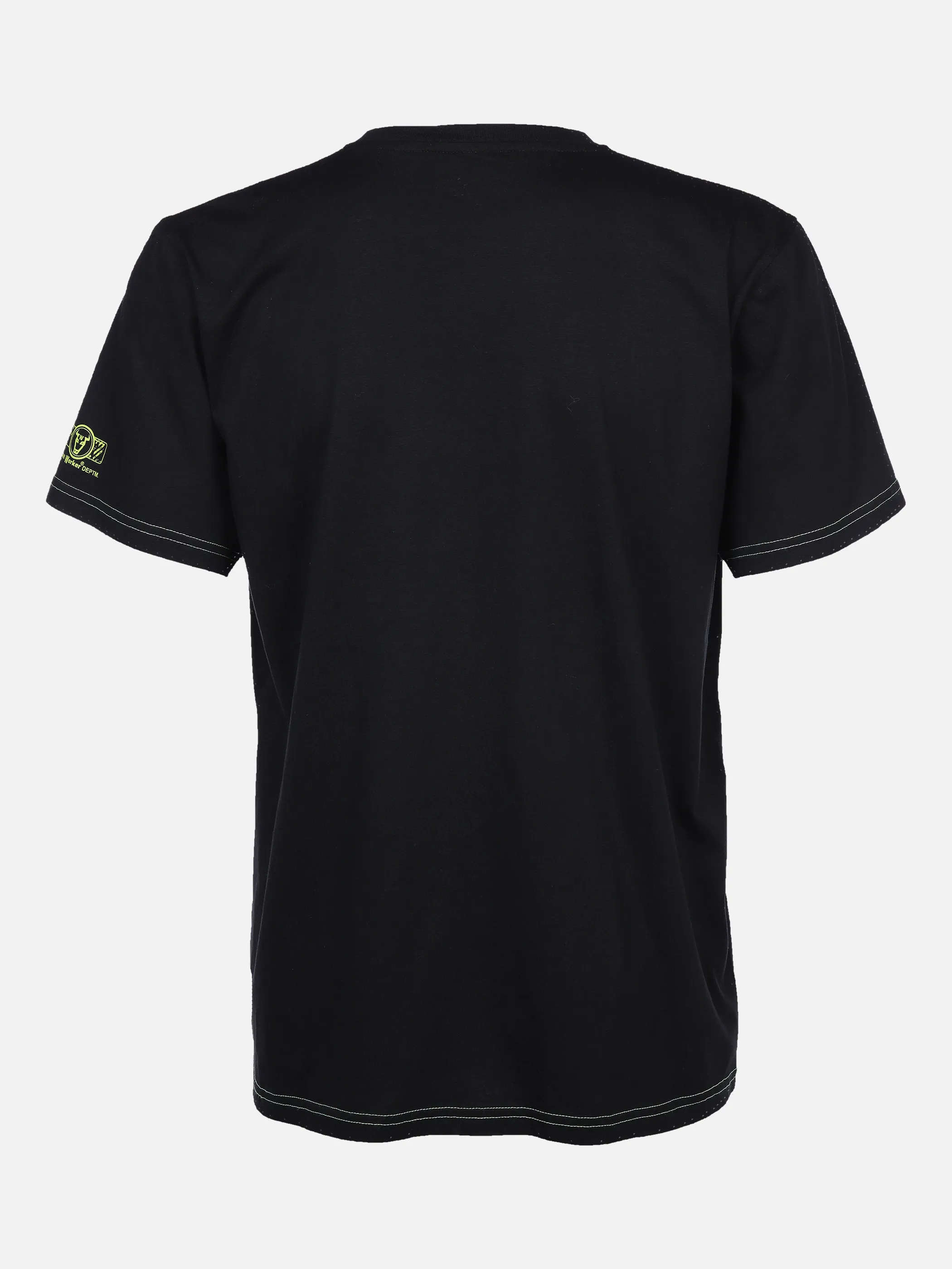 Worker He. T-Shirt 1/2 Arm Sprüche Schwarz 872418 BLACK 2 Worker He. T-Shirt 1/2 Arm Sprüche Schwarz 872418 BLACK 2