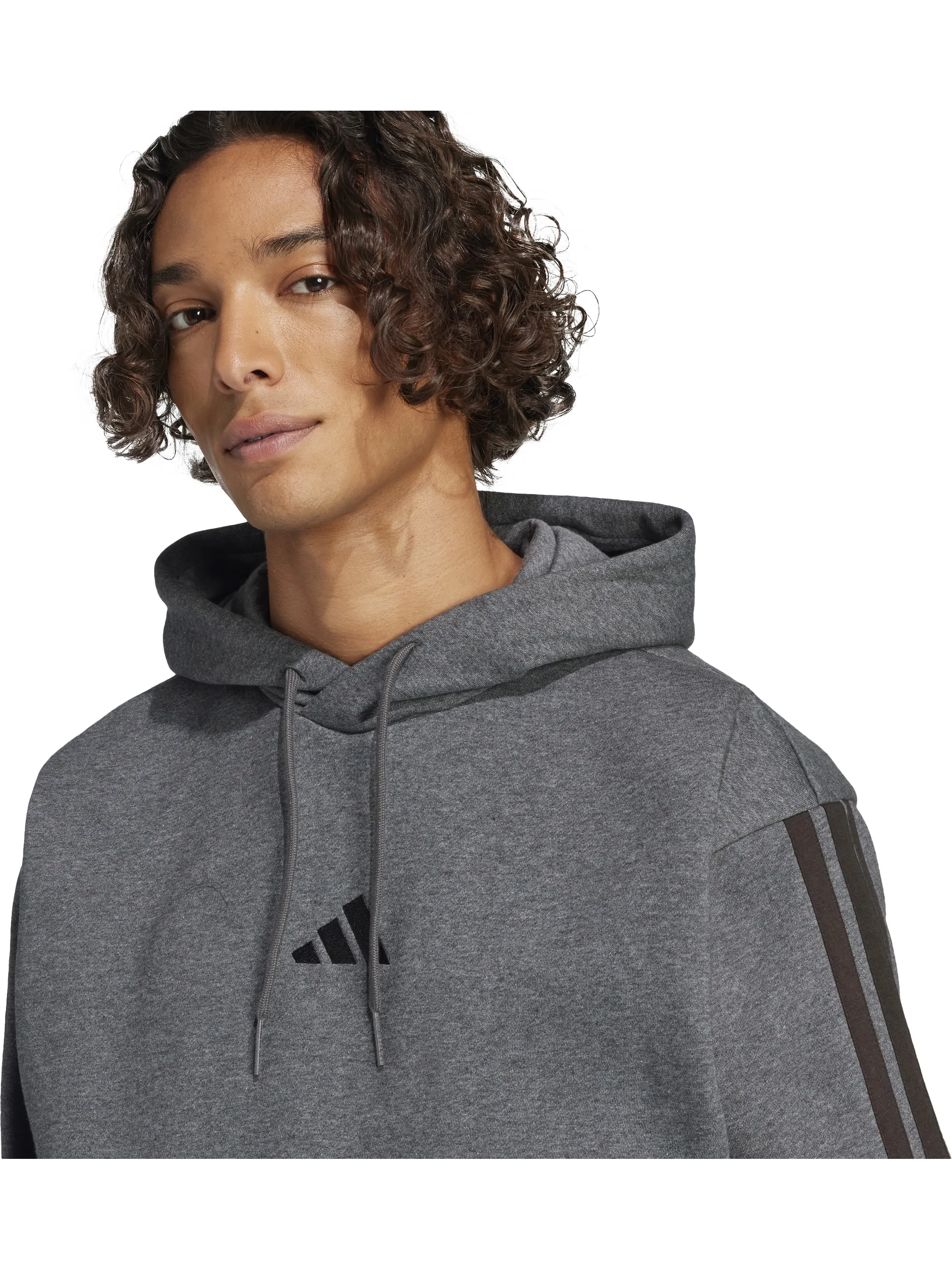 Adidas JW4308 He-Hoodie 3S, dunkelgrau Grau 912932 000 3