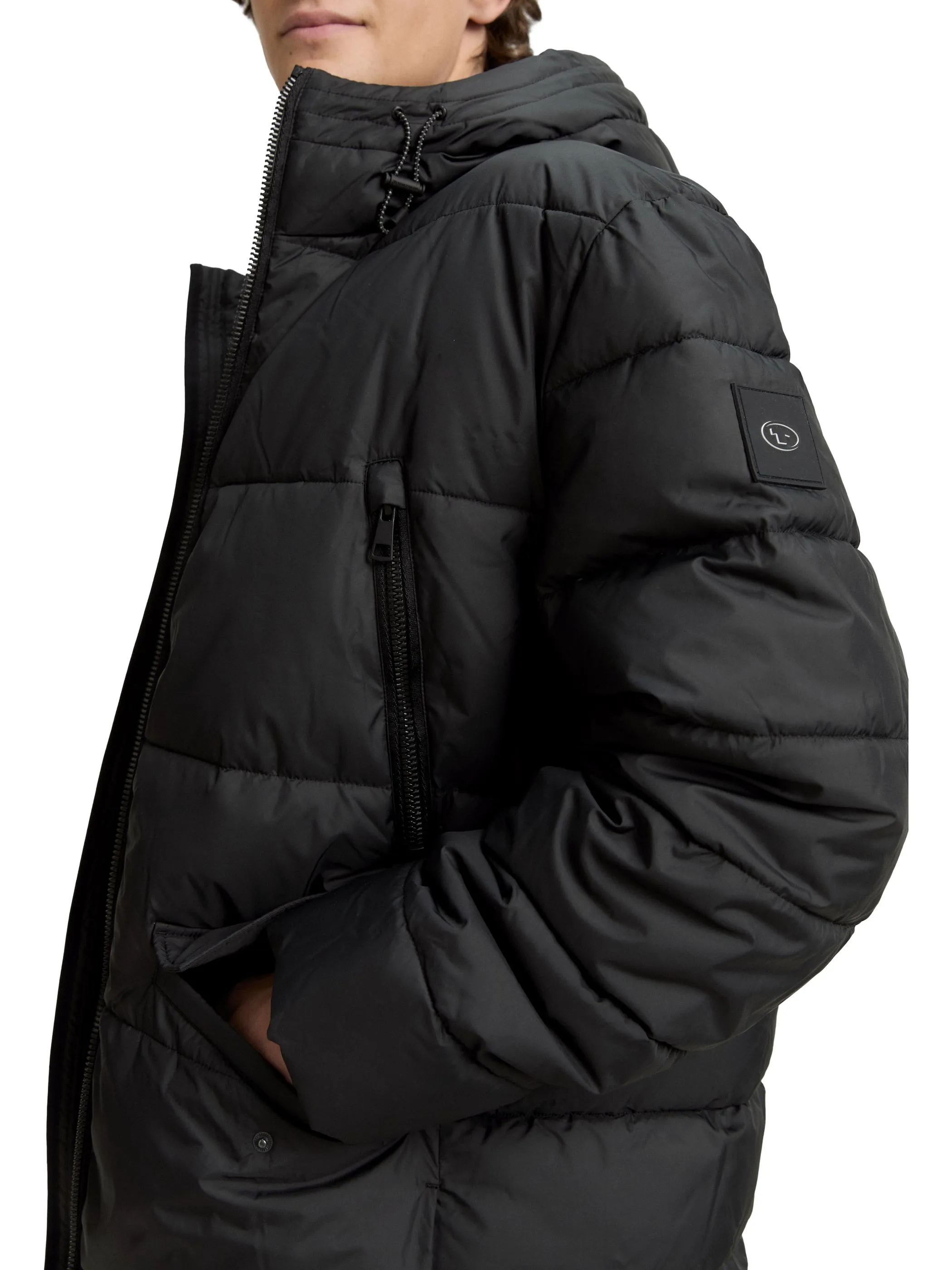 Tom Tailor 1047209 puffer  parka Schwarz 914678 29999