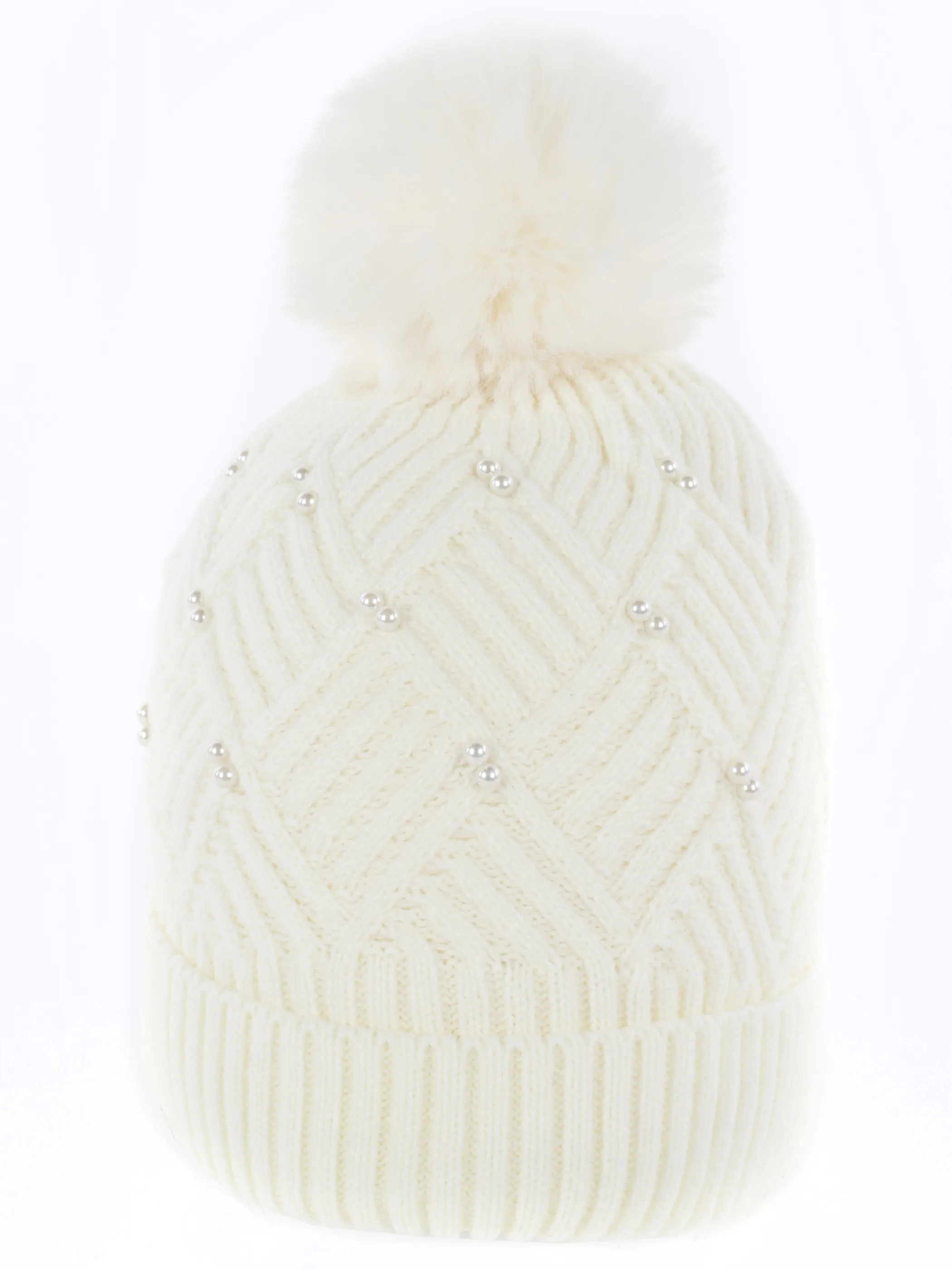 Sure Da-Mütze m. Bommel Weiß 901605 OFFWHITE 1 Sure Da-Mütze m. Bommel Weiß 901605 OFFWHITE 1