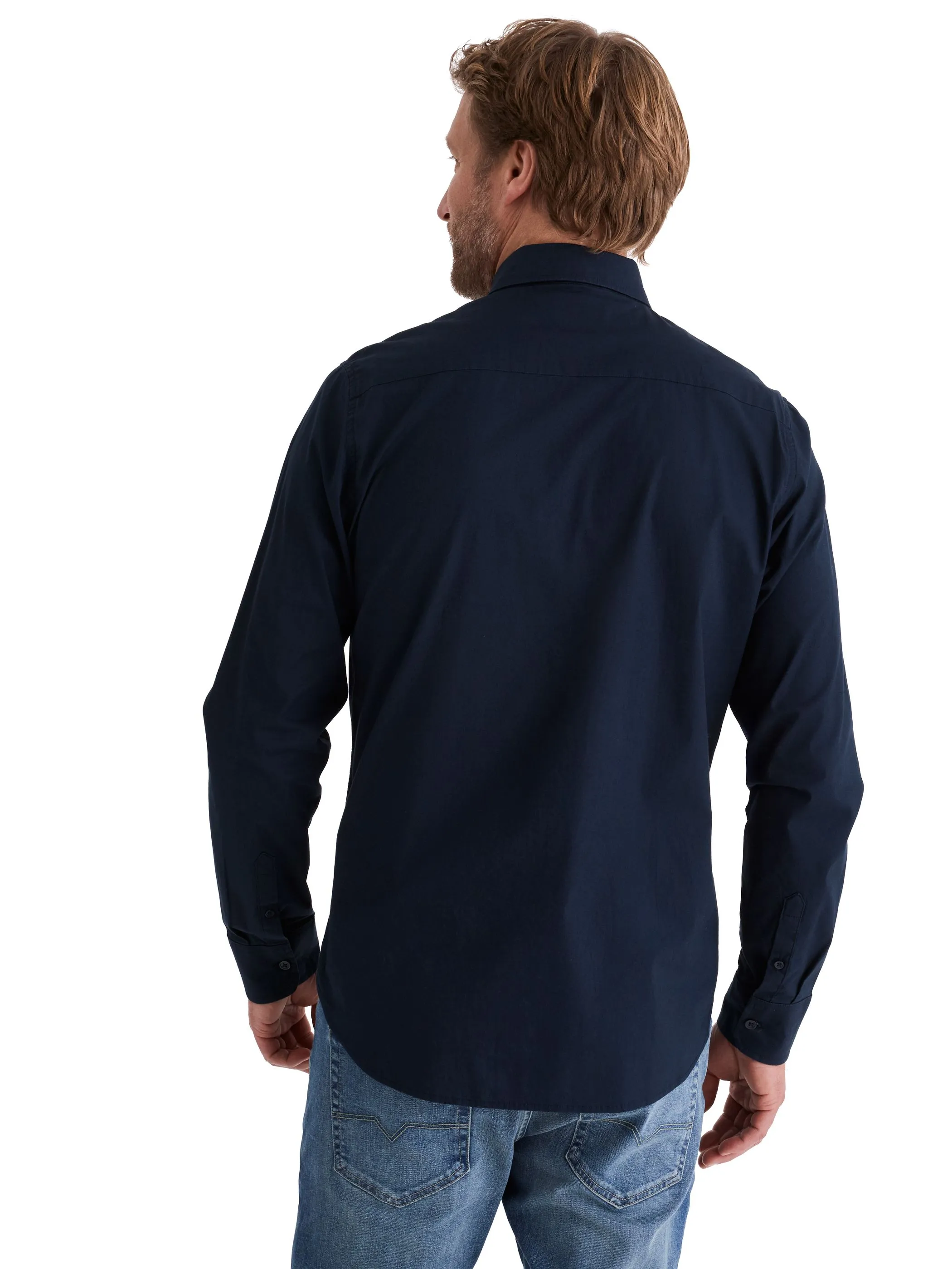 Stooker HAKA 73230010004597 He. Bluse/Hemd, Marine 928382 4597 2