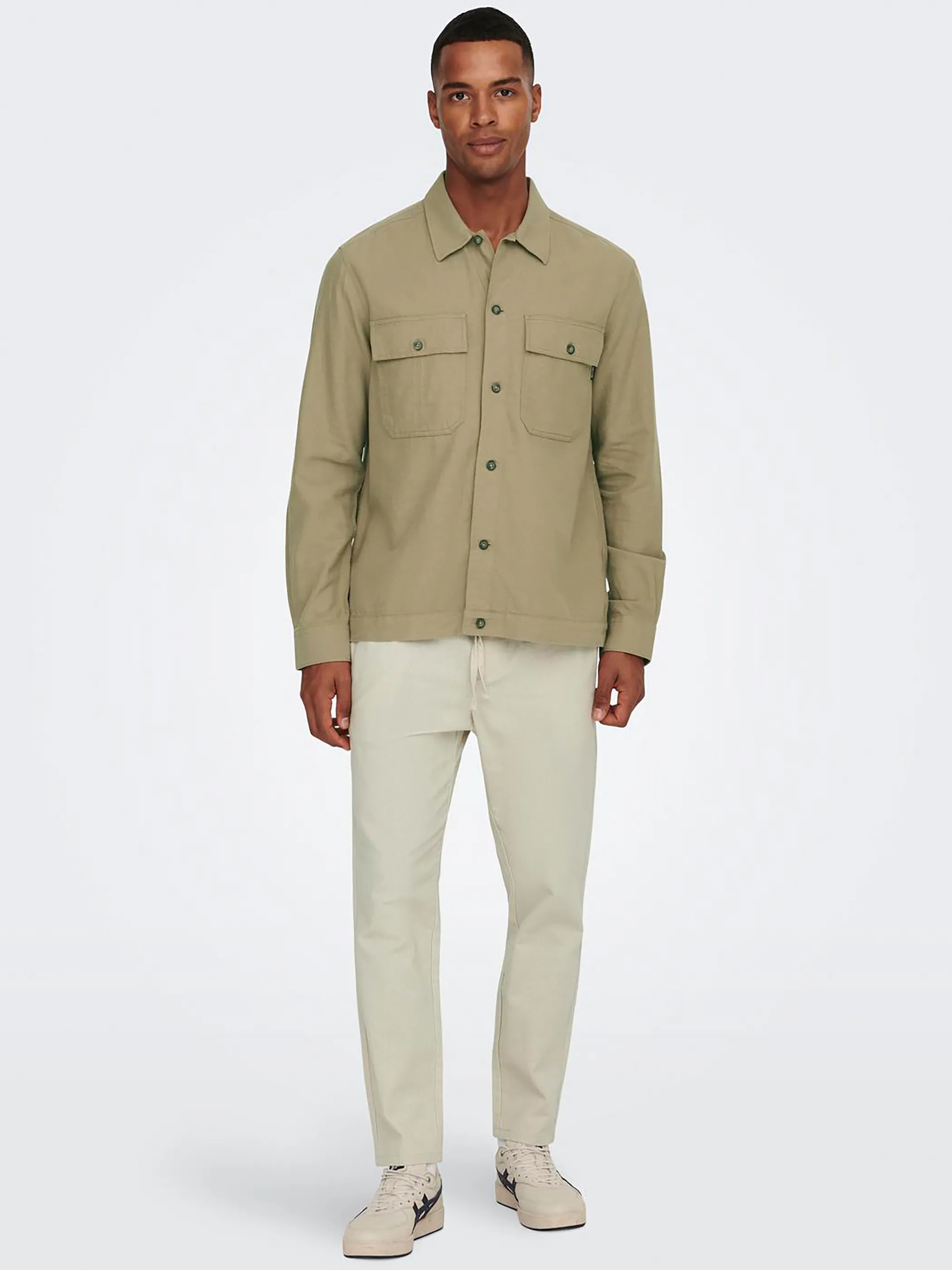 Only & Sons 22024966 ONSLINUS CROP 0007 CO Grau 878785 261395 4 Only & Sons 22024966 ONSLINUS CROP 0007 CO Grau 878785 261395 4