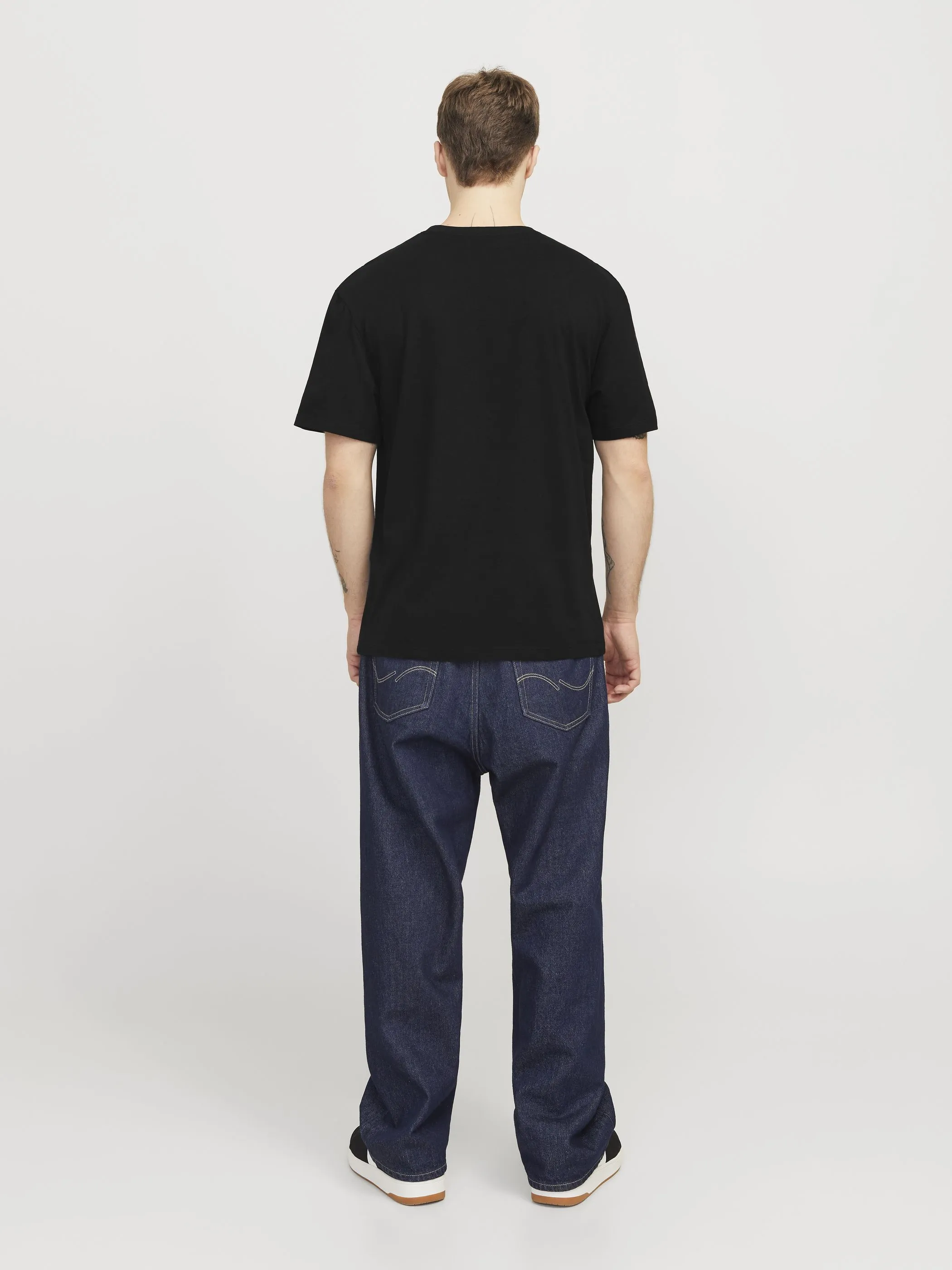 Jack Jones 12268127 JJEBRYAN CORP LOGO TE Schwarz 903404 178012 2