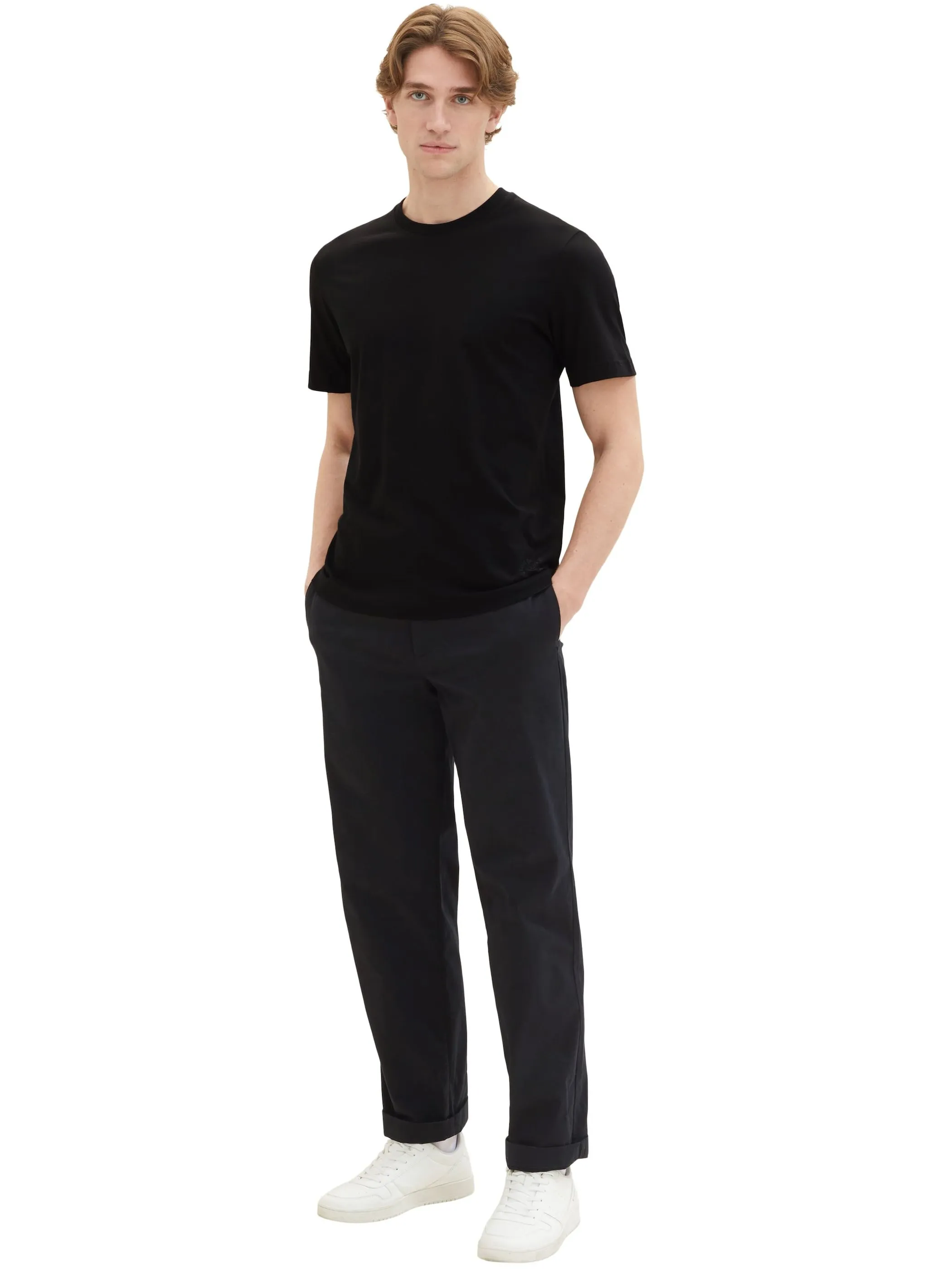 Tom Tailor 1037741 NOS double pack crew neck tee Schwarz 887497 29999 4 Tom Tailor 1037741 NOS double pack crew neck tee Schwarz 887497 29999 4
