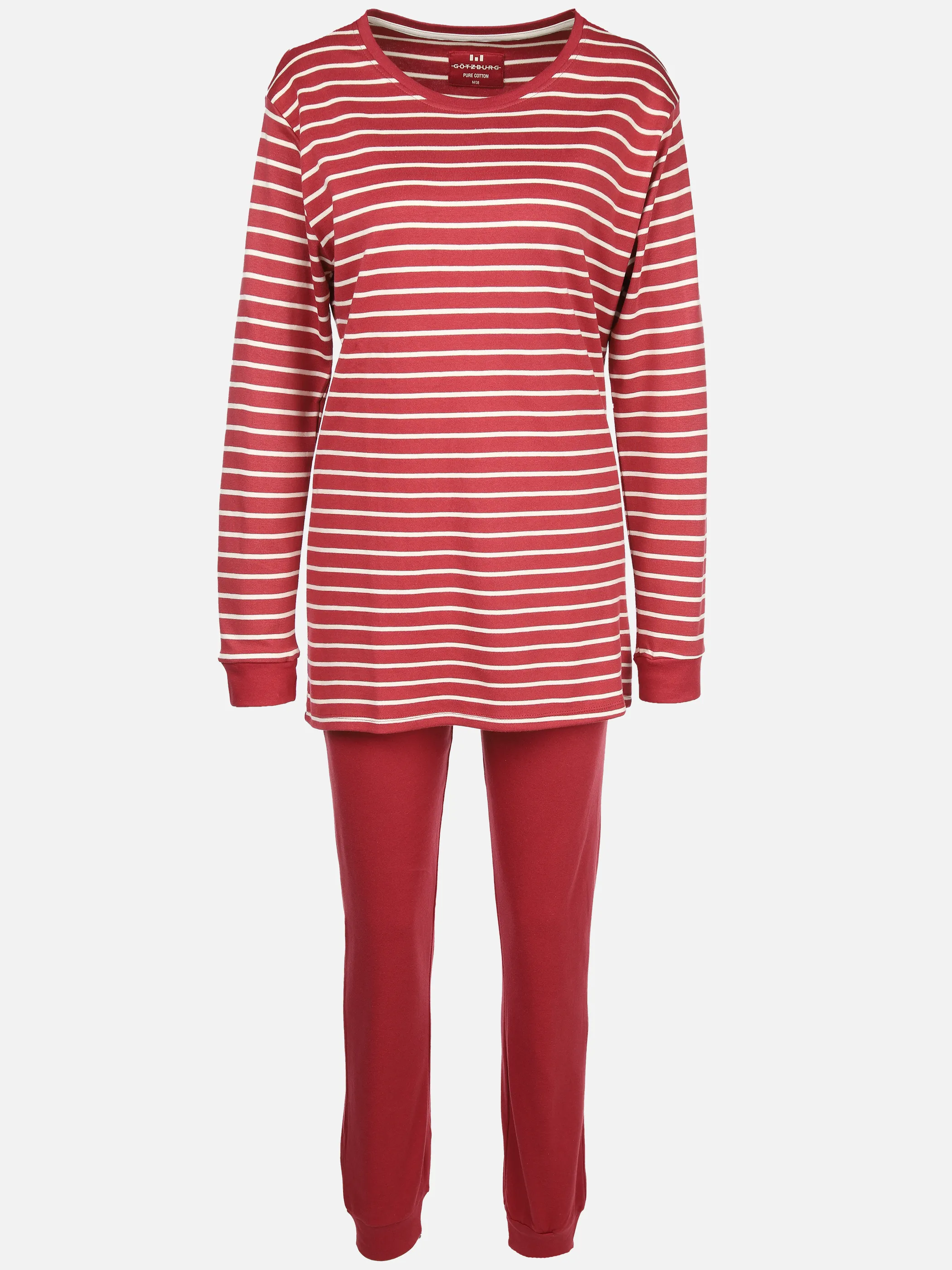 Götzburg 250197/7309 Damen AW-Pyjama, Interlock Rundhals Rot 901941 422 1 Götzburg 250197/7309 Damen AW-Pyjama, Interlock Rundhals Rot 901941 422 1