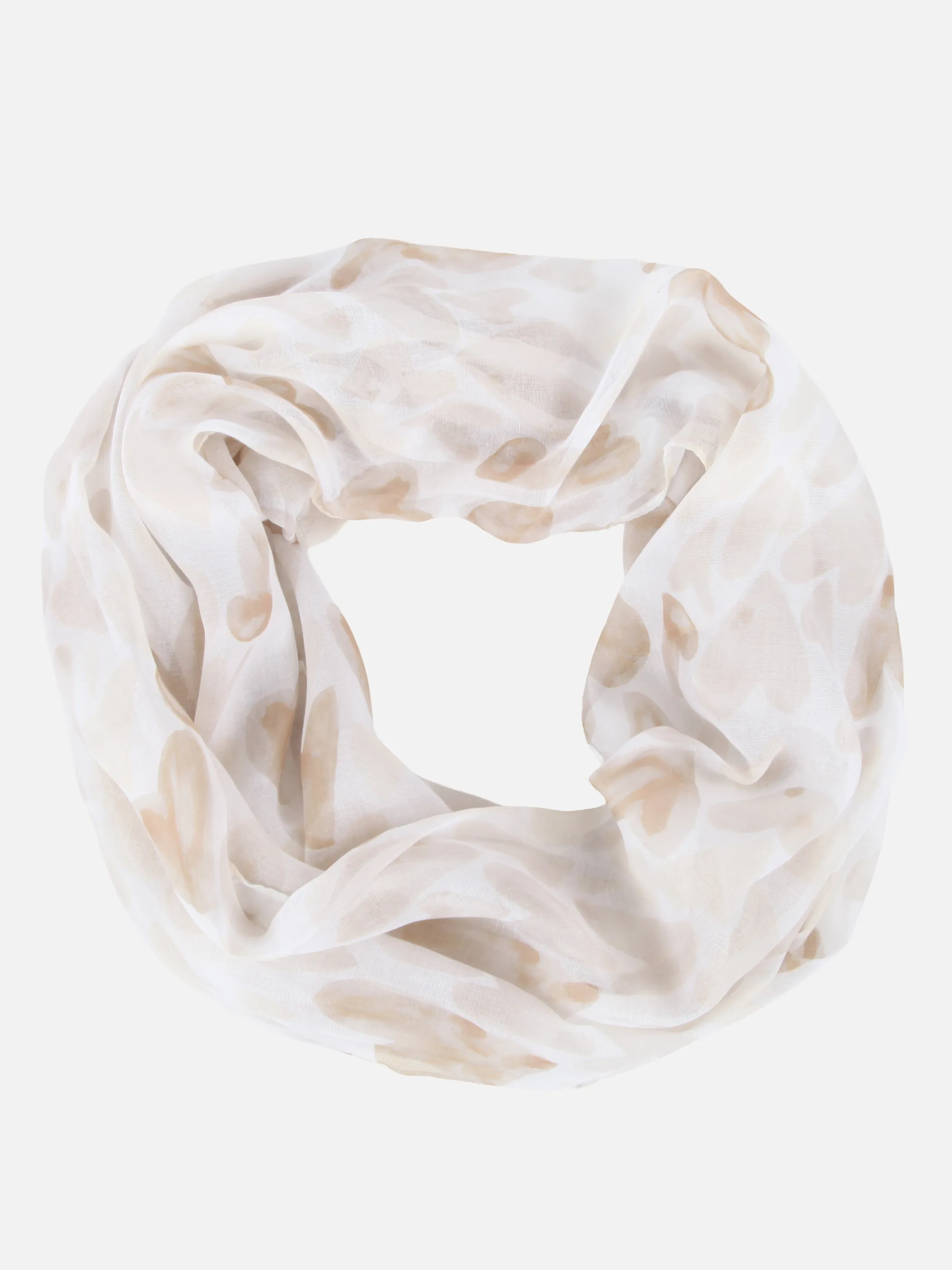 Sure Da-Loop m. Druck Beige 927537 HERZEN 1