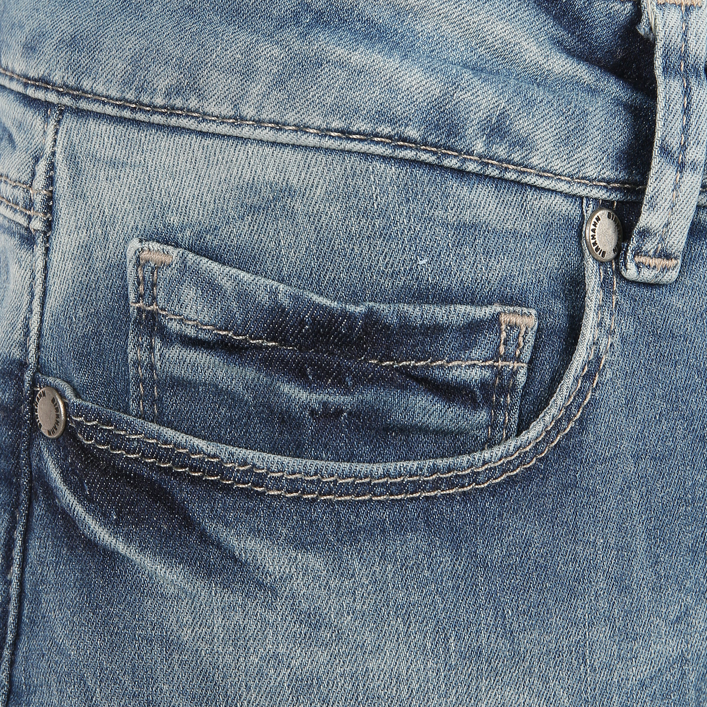 Damen Landhaus Jeans mit cooler Waschung