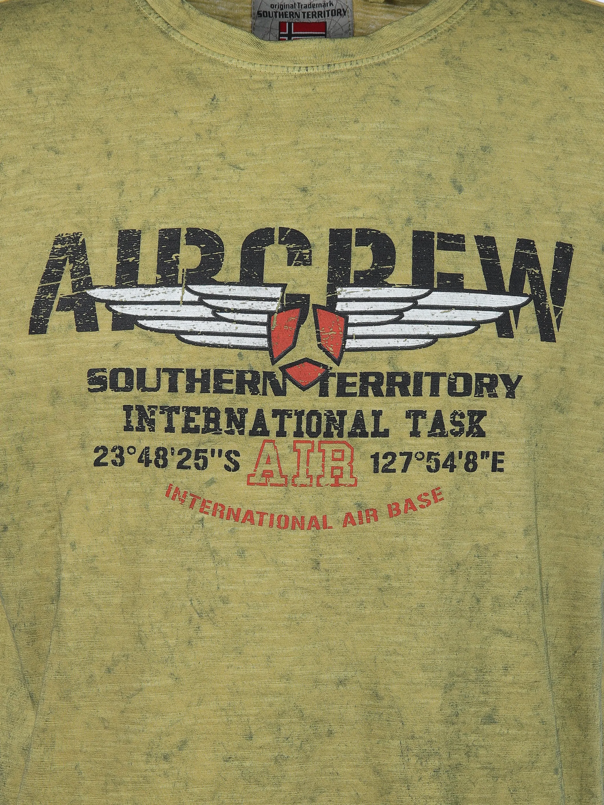 Southern Territory He. T-Shirt 1/2 Arm Druck Gelb 904164 LIME 3 Southern Territory He. T-Shirt 1/2 Arm Druck Gelb 904164 LIME 3