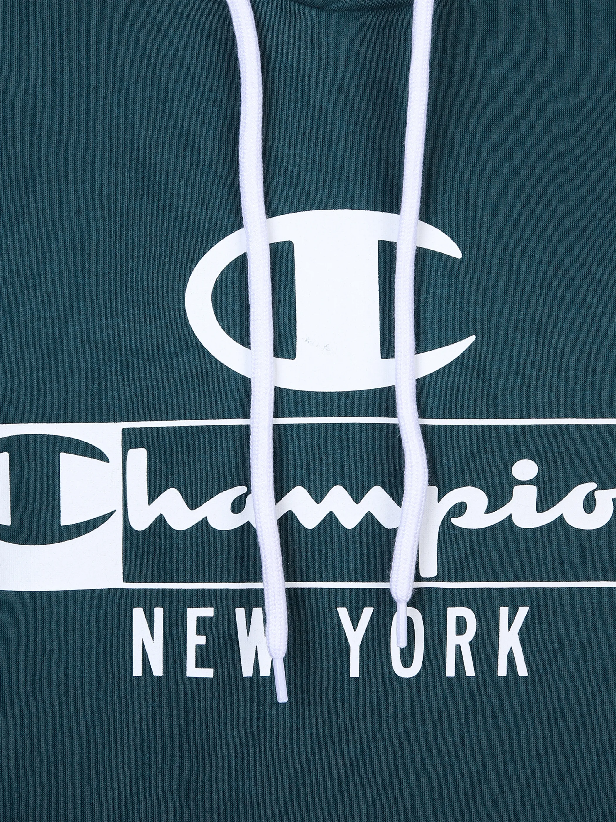 Champion 217994 YF-He-Sweatshirt m. Kap Grün 868138 GS549 3