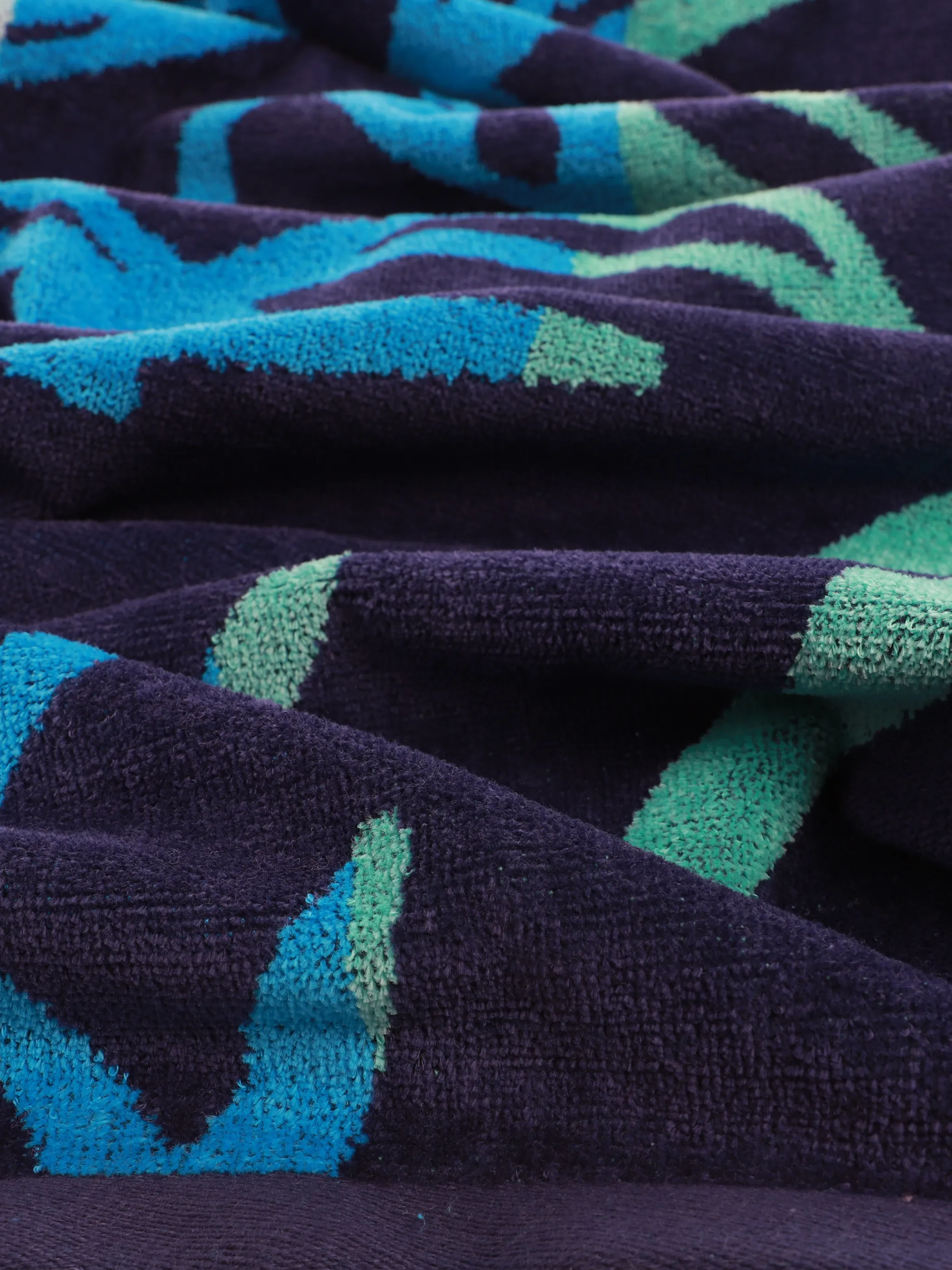 Dream House Strandtuch Blatt Blau 928624 BLAU 3