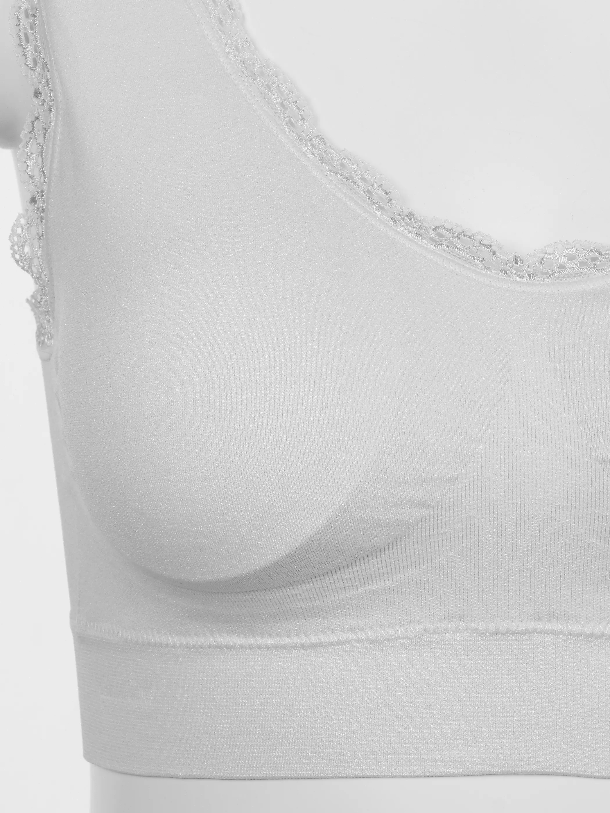 Sure Da Seamles Bustier Spitze Weiß 931969 WEIß 3