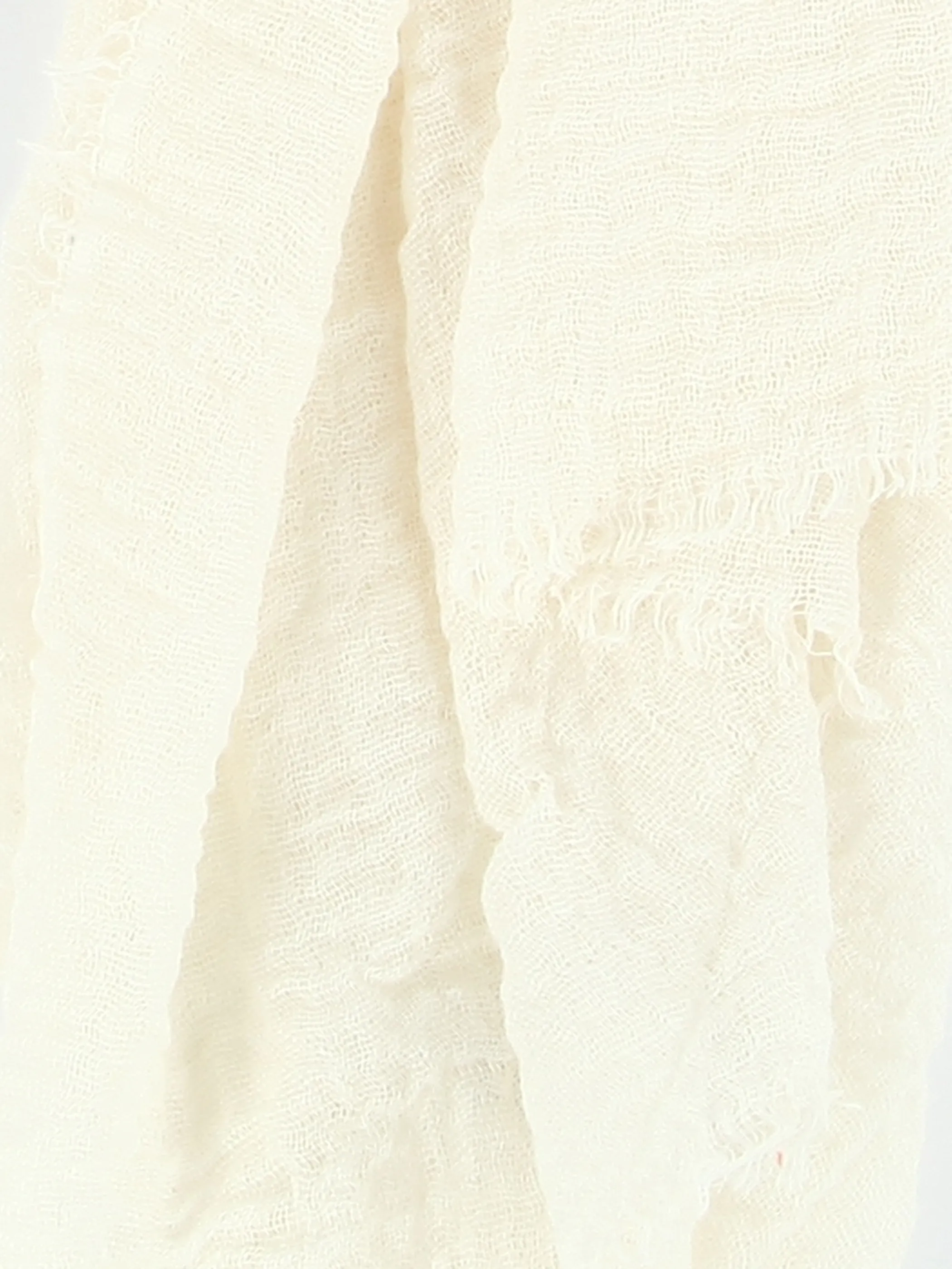 Sure Da-Crashtuch m. Fransen Weiß 892115 OFFWHITE 3