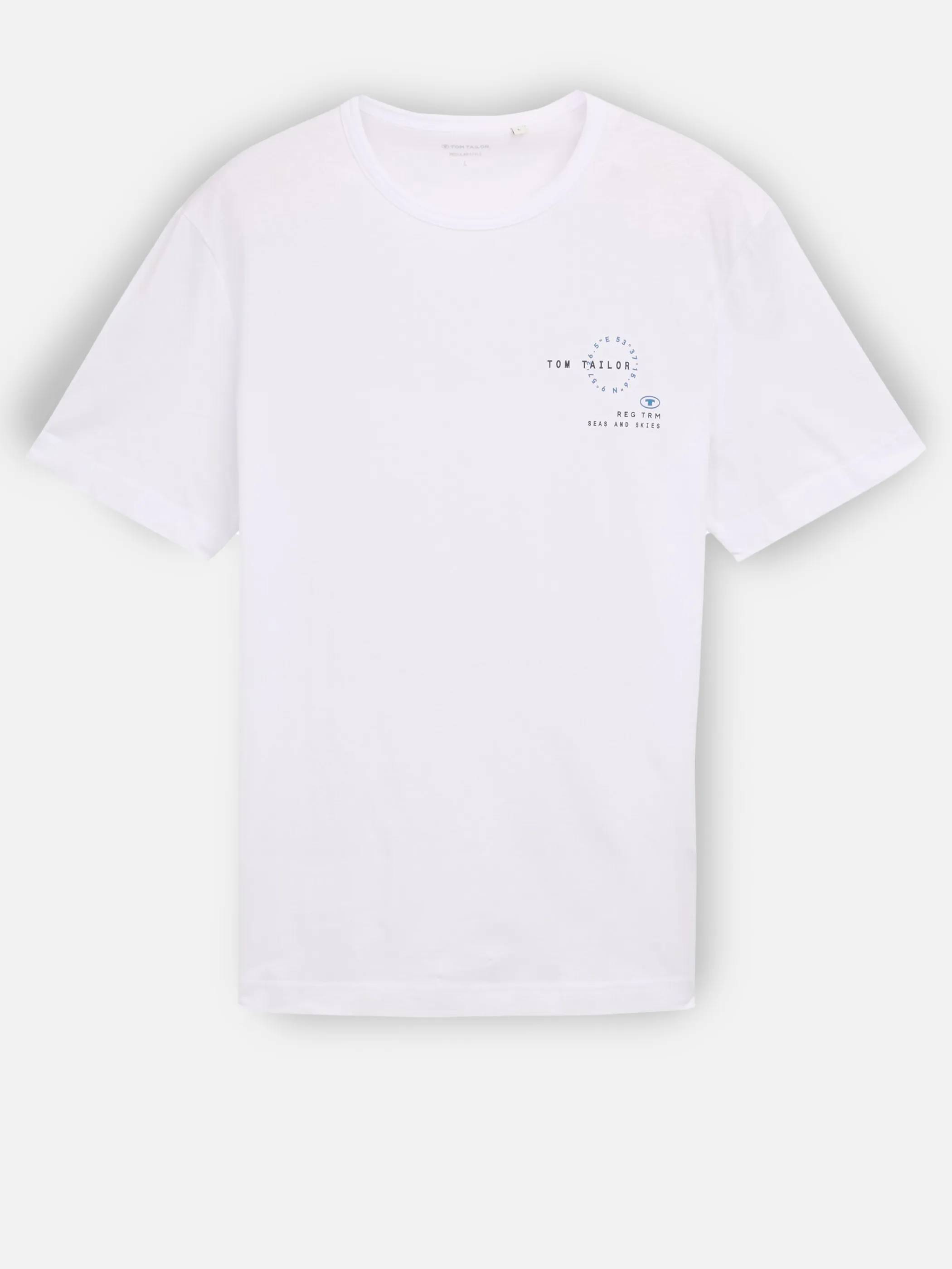 Tom Tailor 1046794 t-shirt with print Weiß 910585 20000 1 Tom Tailor 1046794 t-shirt with print Weiß 910585 20000 1