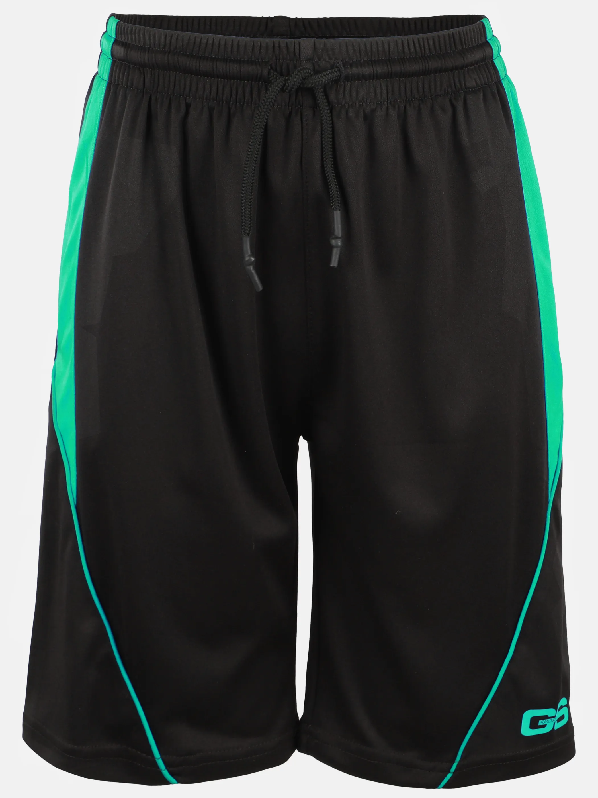 Grinario Sports TB-Trainingsshorts Schwarz 907771 BL/GREEN 1