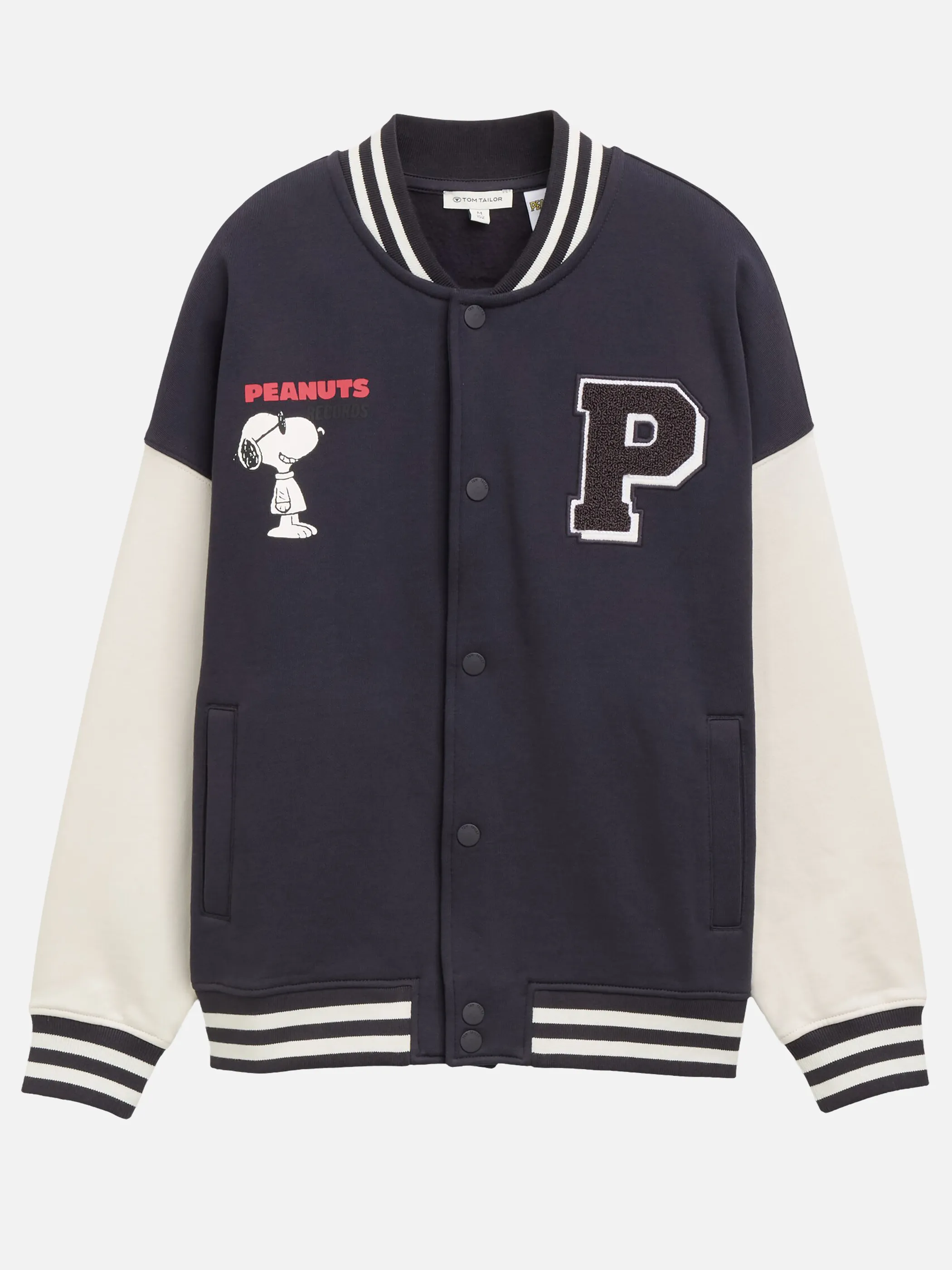 Tom Tailor 1052413 Peanuts oversize colle Grau 934489 29476 1