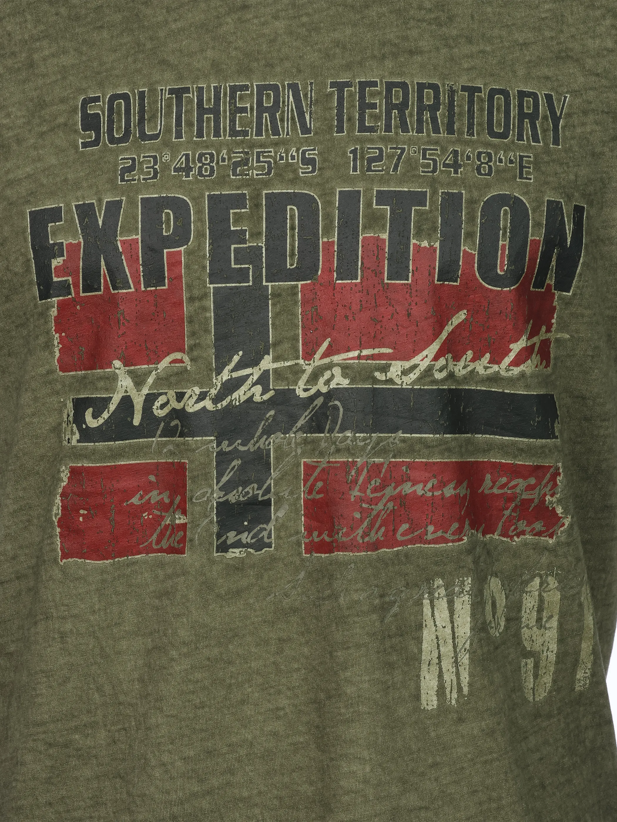 Southern Territory He. Muscleshirt oilwash Oliv 926172 OLIVE 3