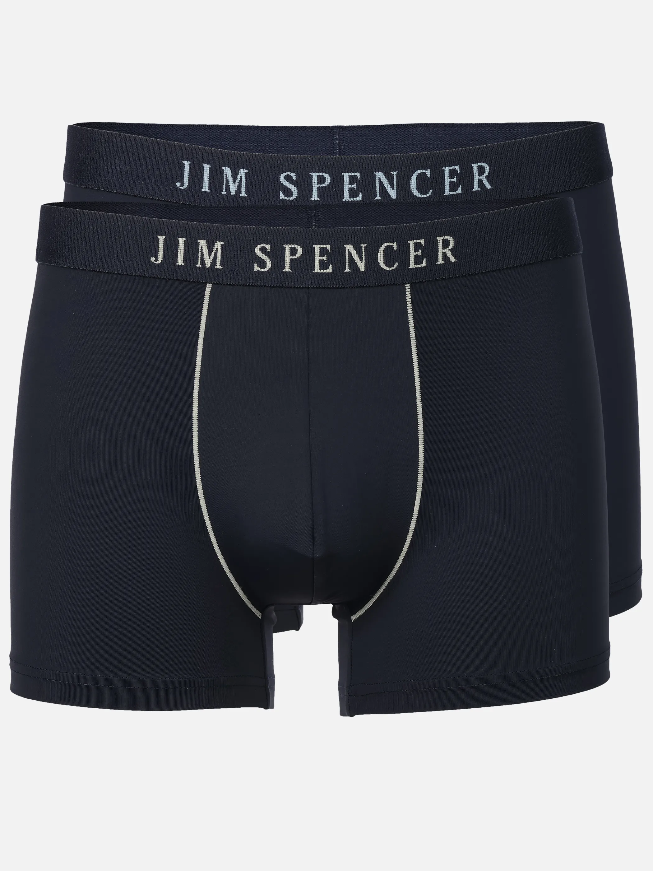 Jim Spencer He. Retro 2er mit Kontraststre Blau 922761 NAVY 1