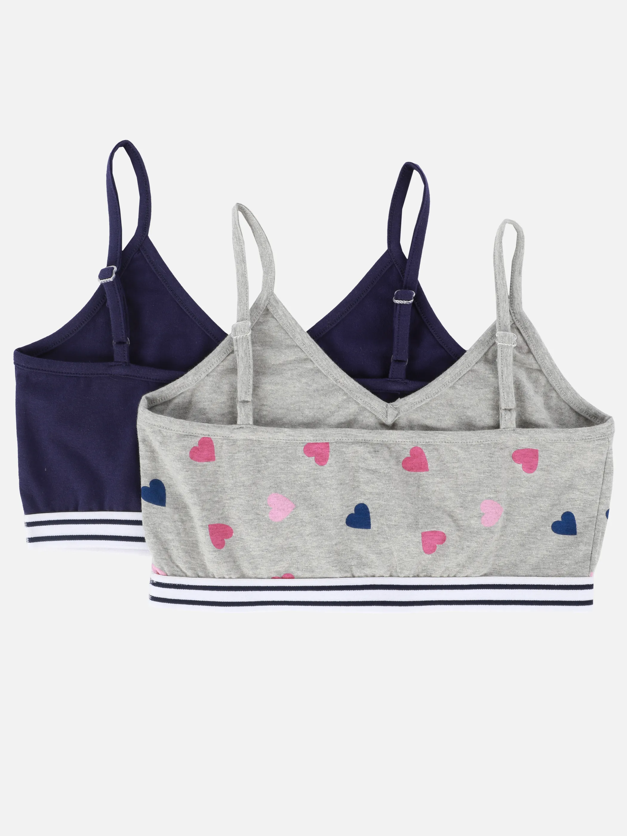 Stop + Go JM Bustier 2er Pack Blau 901276 NAVY 2 Stop + Go JM Bustier 2er Pack Blau 901276 NAVY 2