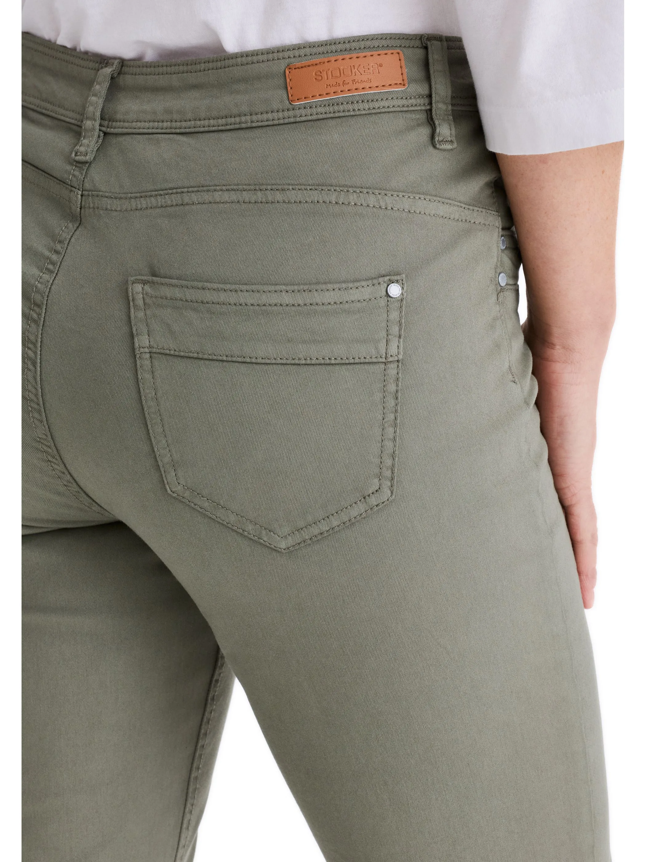 Stooker DOB 06330240005226 Da. Hosen lang, Grün 865660 5226 3
