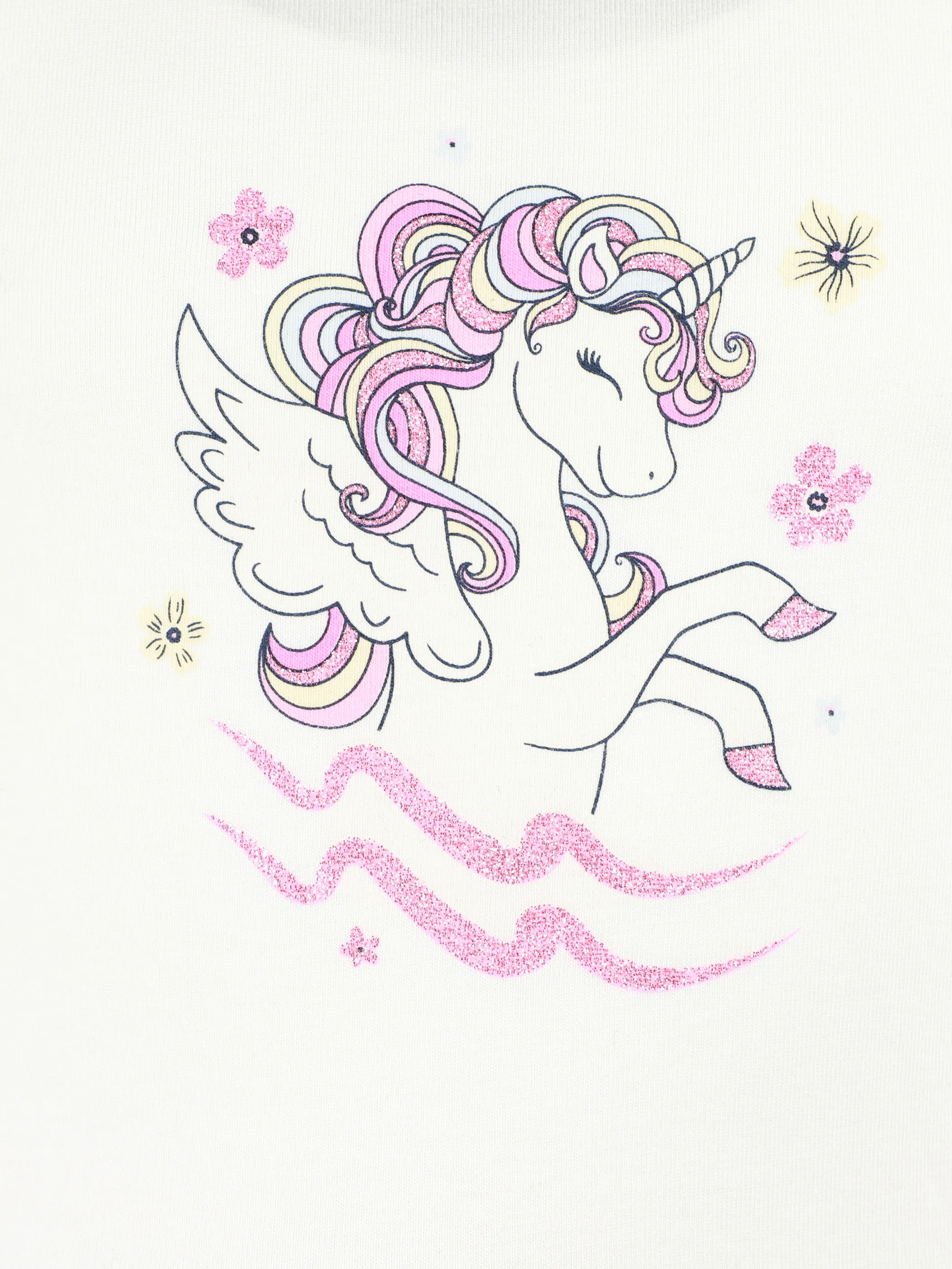 One Way MG KLeid mit Einhorn FP + Tülle in rosa/weiß Rosa 922253 RO 4