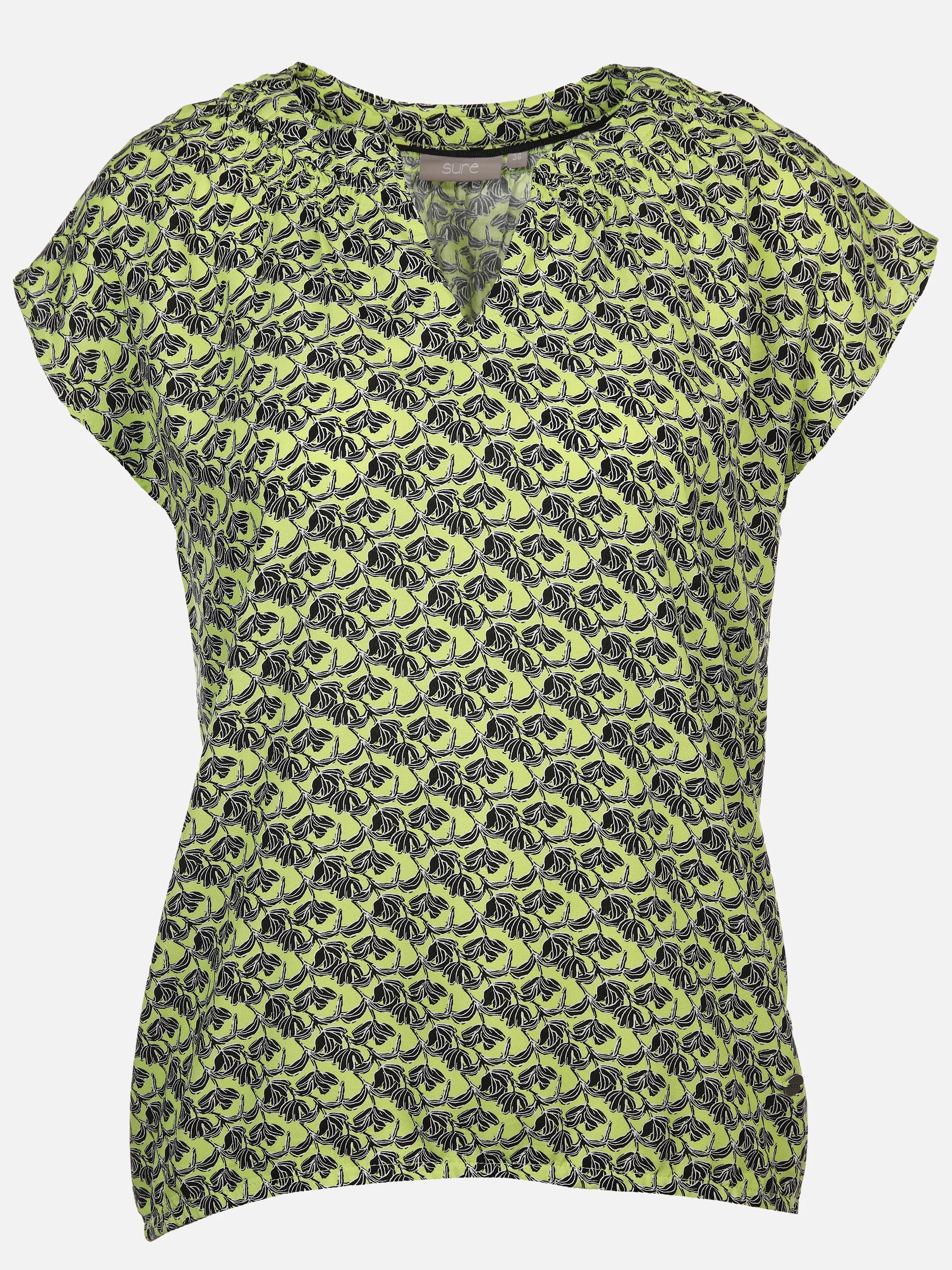 Sure Da-Bluse m. 1/2 Arm Gelb 890831 LIMONCELLO 1