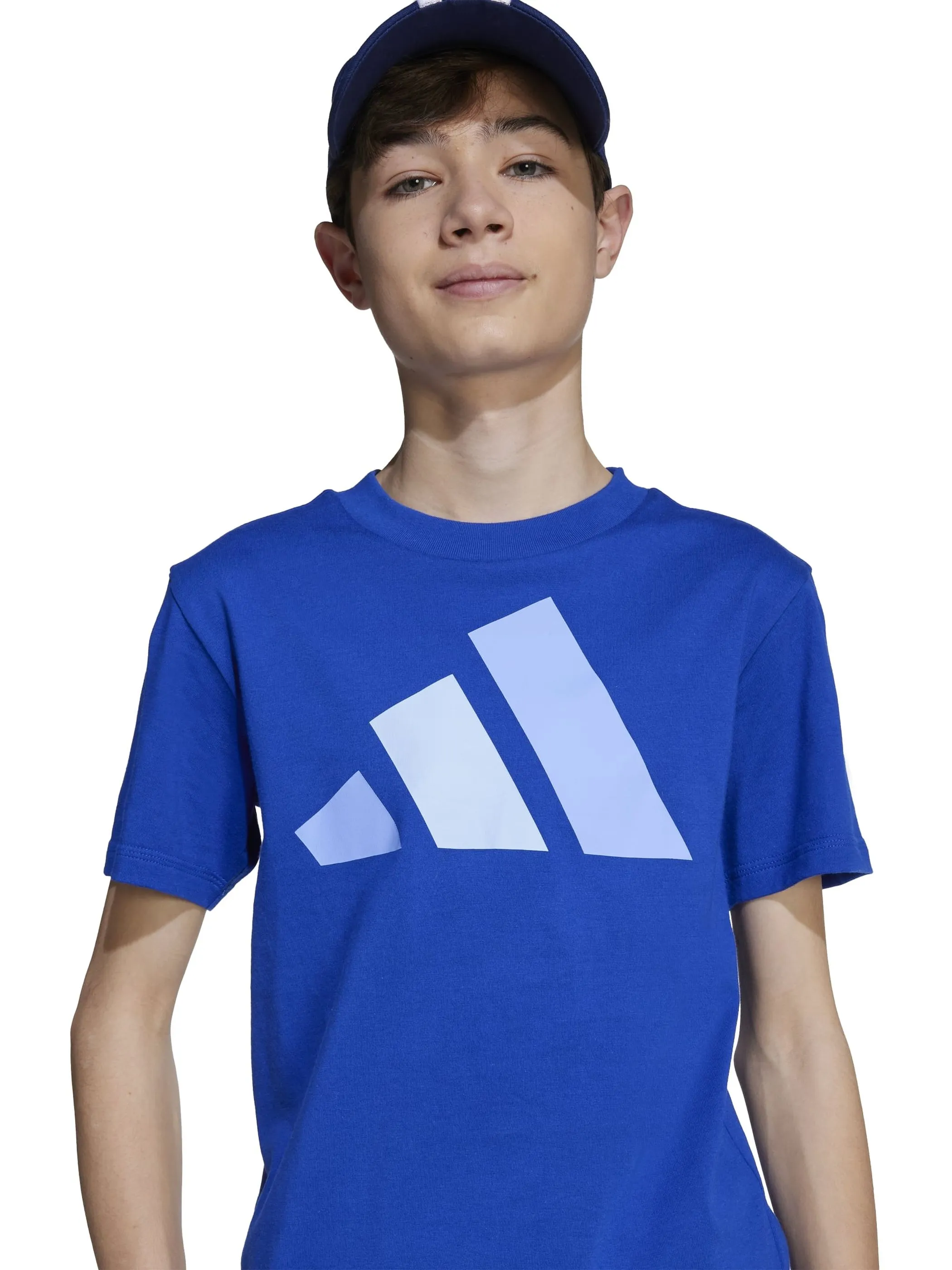 Adidas JV9866 TB-Tshirt Logo groß, bl Blau 912531 000 5