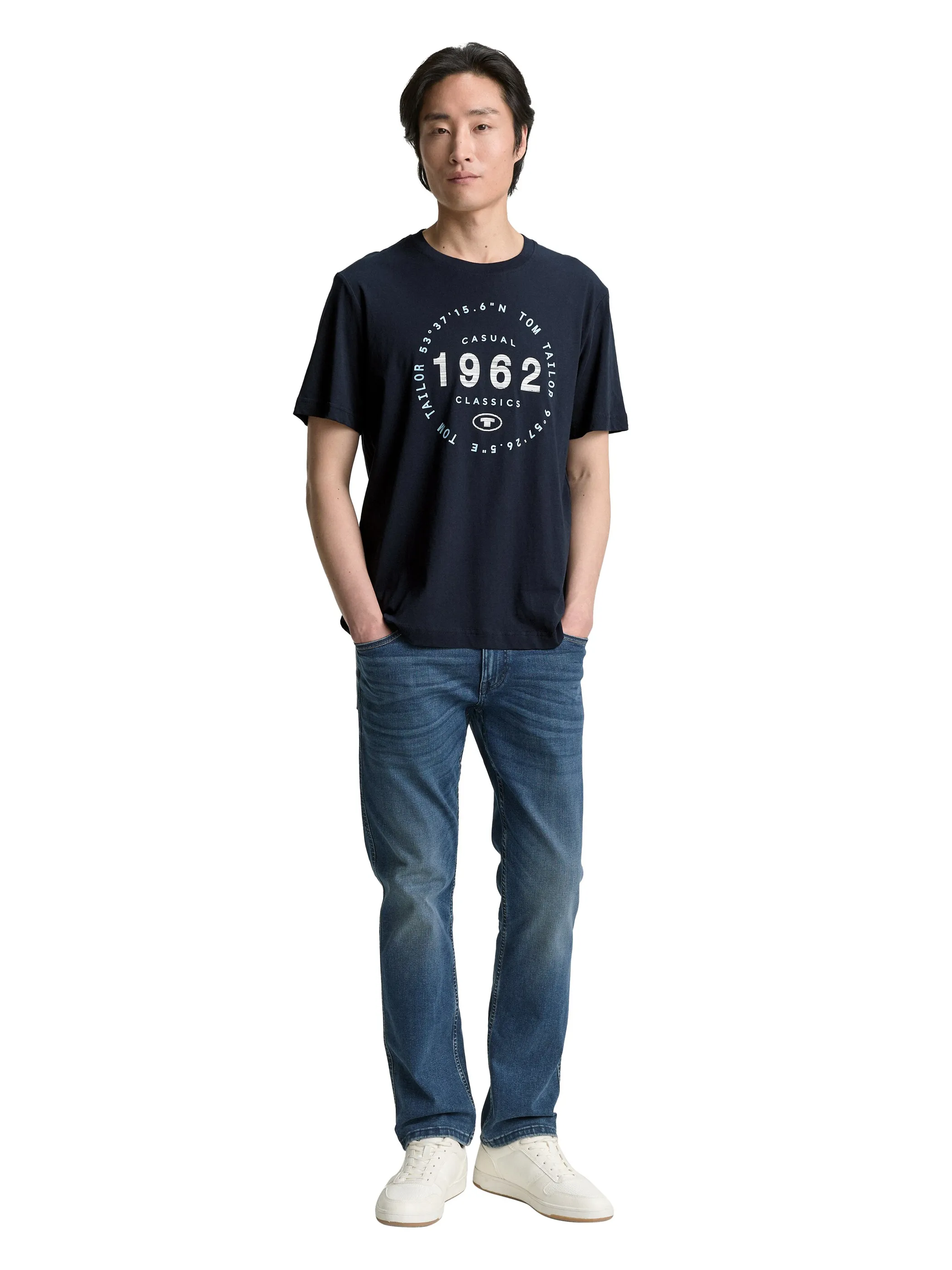 Tom Tailor 1046793 t-shirt with print Marine 910586 10668 4