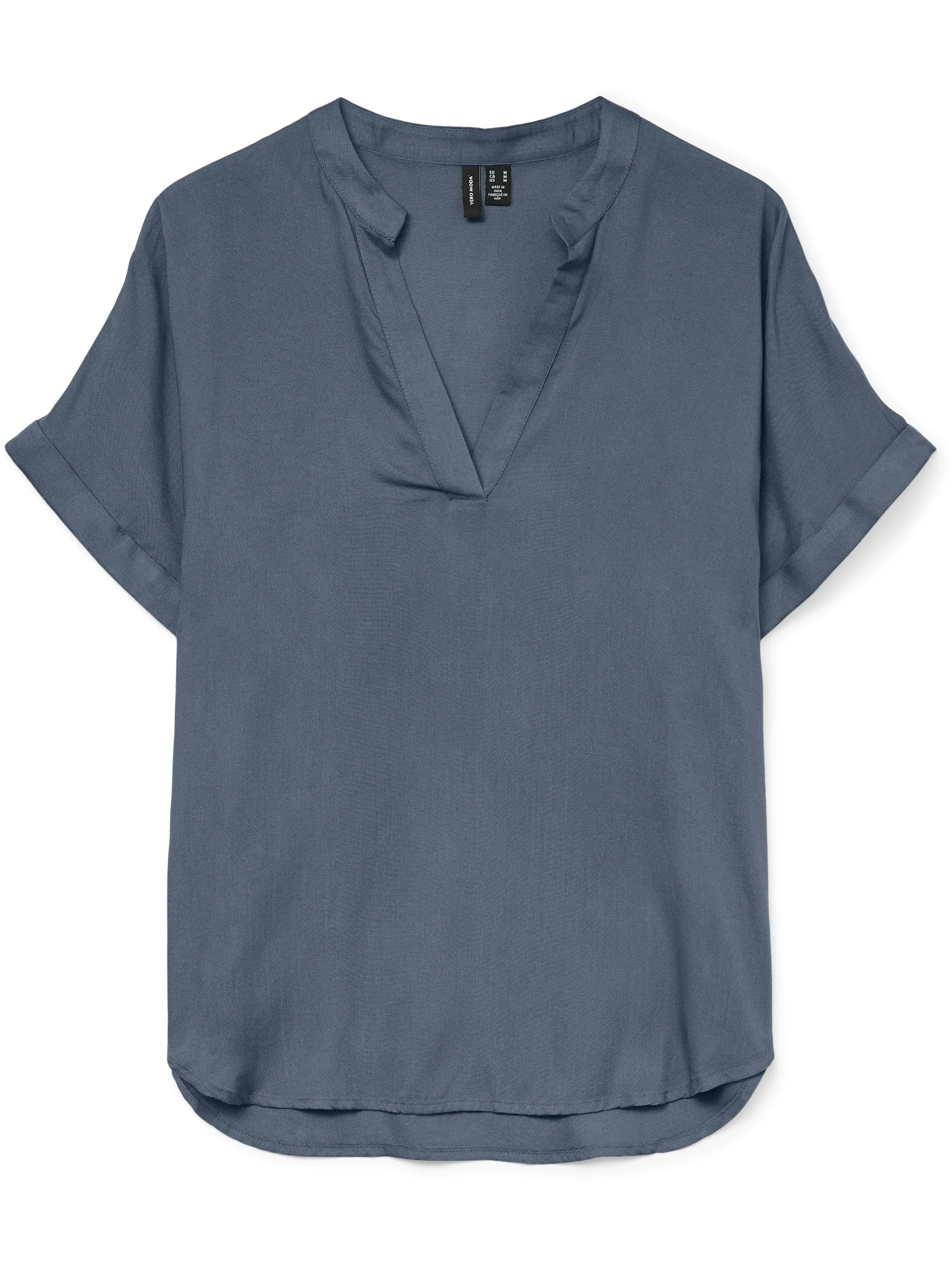 Vero Moda 10279697 VMBEAUTY SS TOP GA NO Blau 875220 189259 1