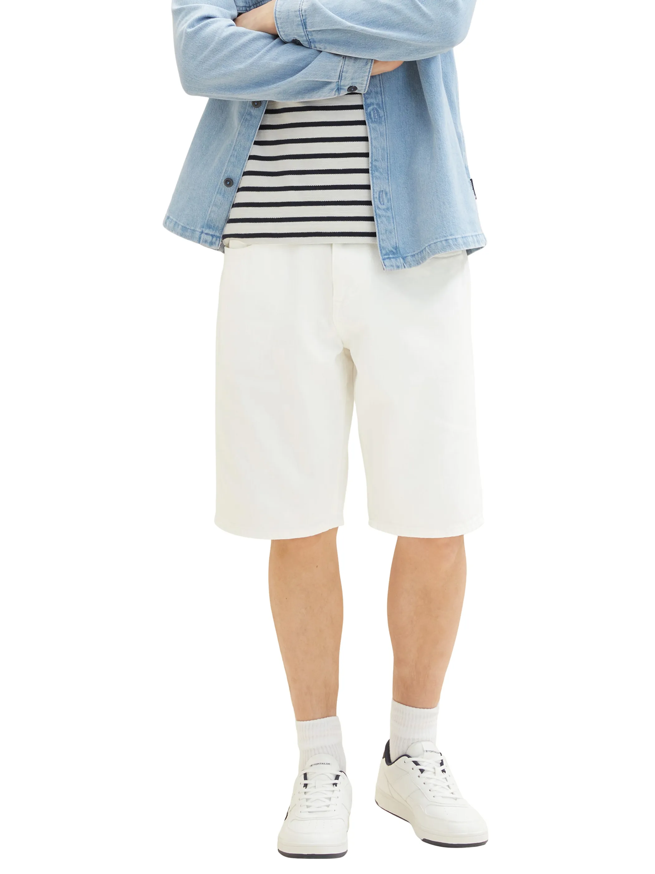 Tom Tailor 1036290 Tom Tailor Morris shorts Weiß 880554 10101 3 Tom Tailor 1036290 Tom Tailor Morris shorts Weiß 880554 10101 3