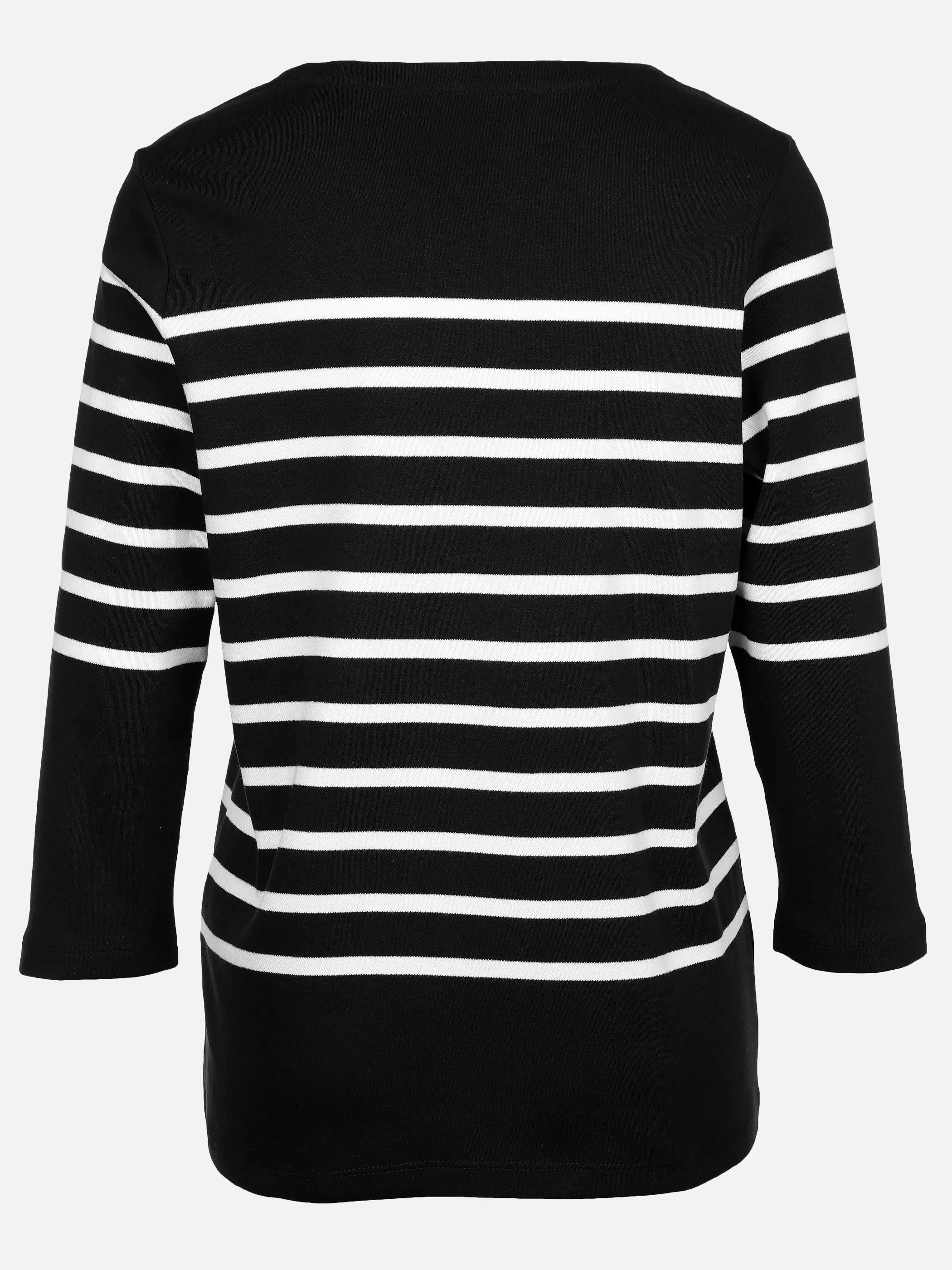 Sure Da-Streifenshirt m. 3/4 Arm Schwarz 889305 BLACK OFF 2 Sure Da-Streifenshirt m. 3/4 Arm Schwarz 889305 BLACK OFF 2