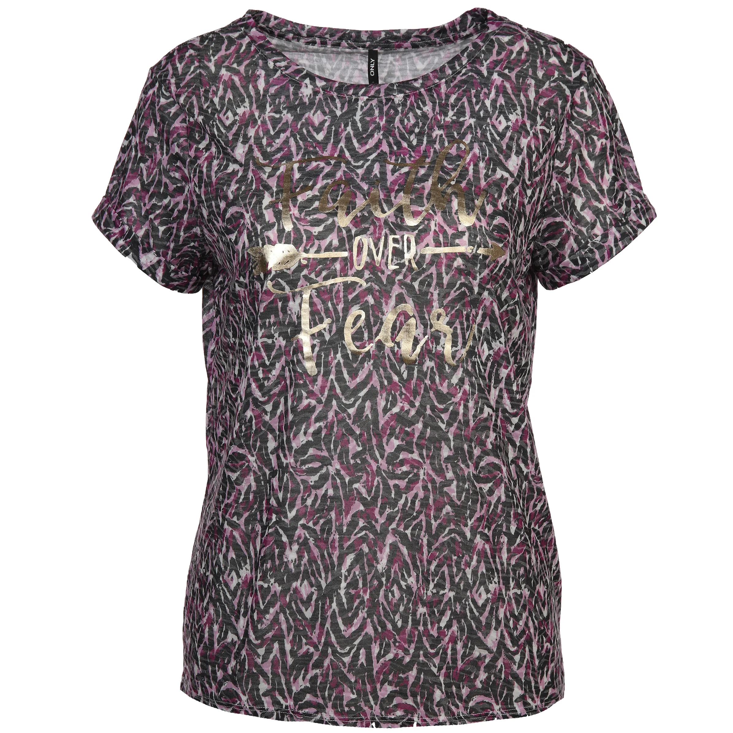 Only 15202694 ONLRILLA S/S O-NECK T Lila 832783 226462007 1