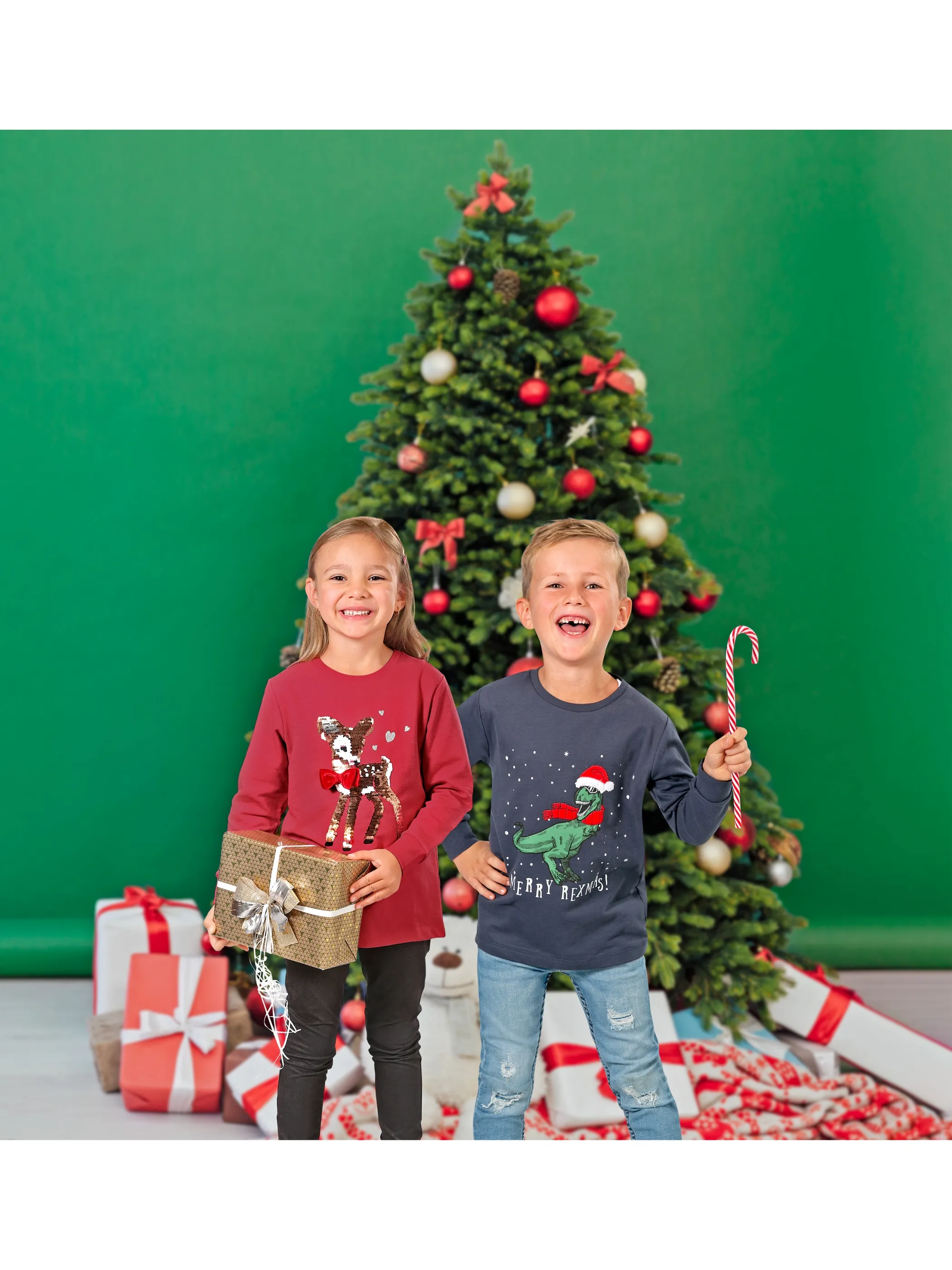 Stop + Go MB Longsleeve in navy mit Dino-Weihnachtsdruck Blau 871261 NAVY 4 Stop + Go MB Longsleeve in navy mit Dino-Weihnachtsdruck Blau 871261 NAVY 4