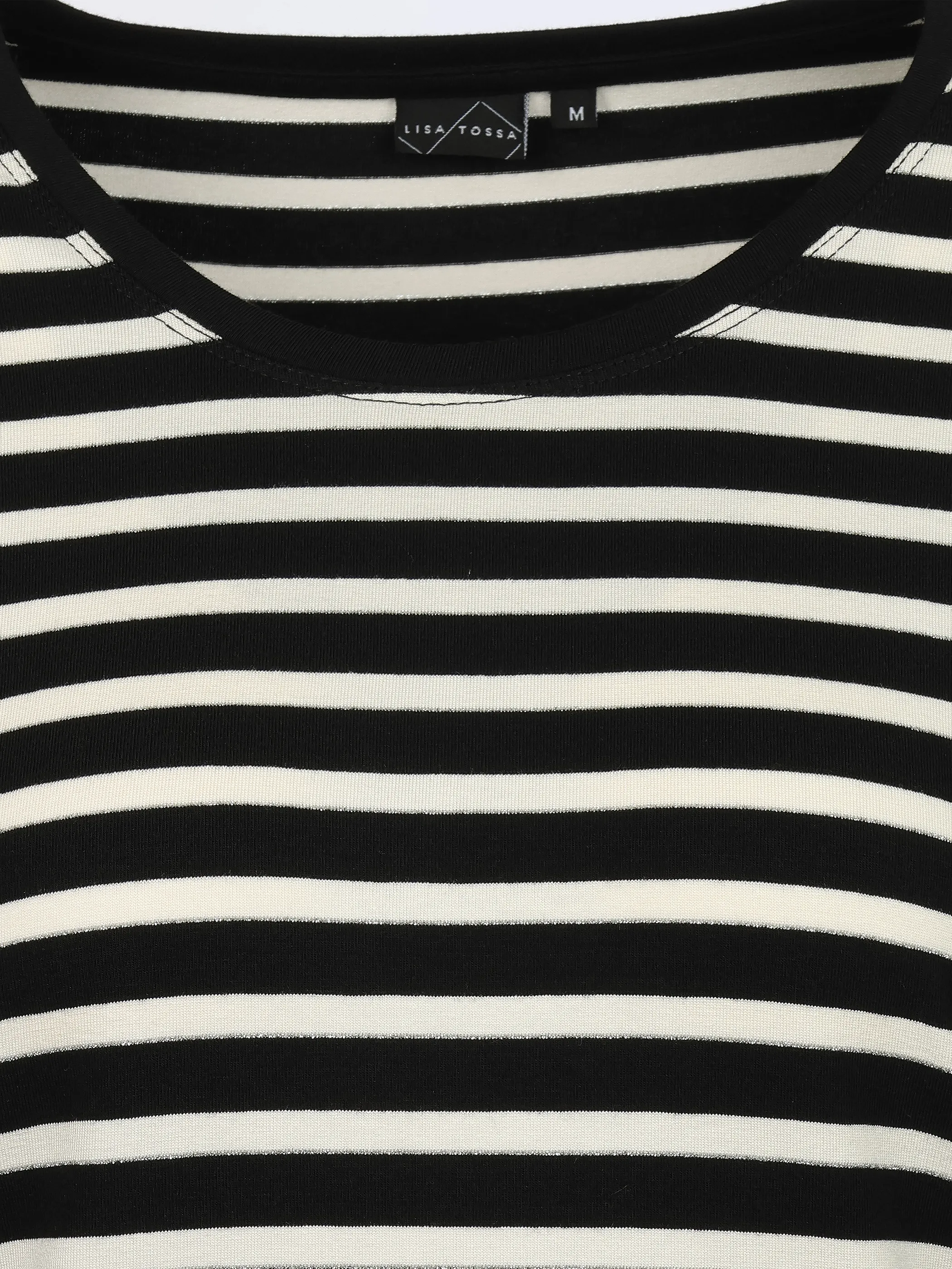 Lisa Tossa Da.Ringelshirt m. Lurex Schwarz 933072 BLACKBEAU. 3