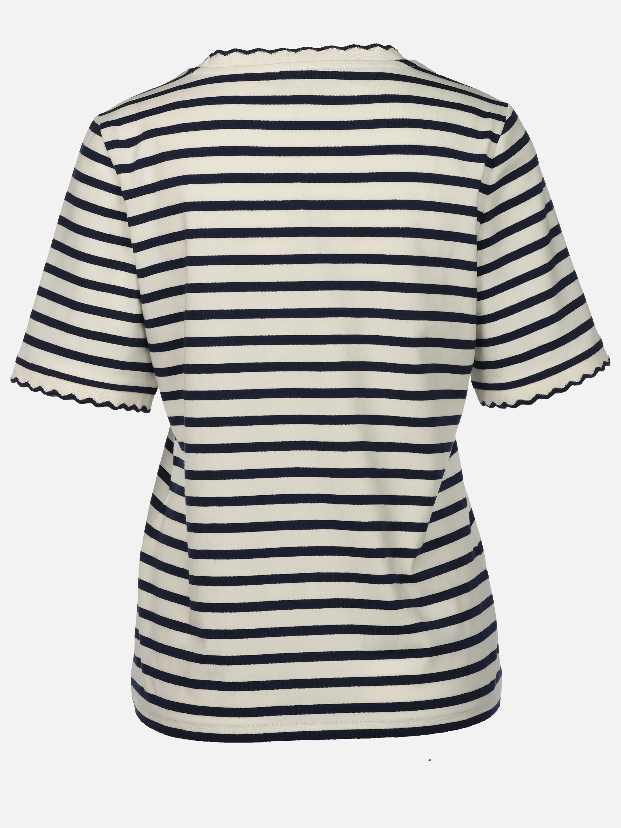 Lisa Tossa Da-Ringelshirt m. Rundhals Schwarz 930543 BLACK 2