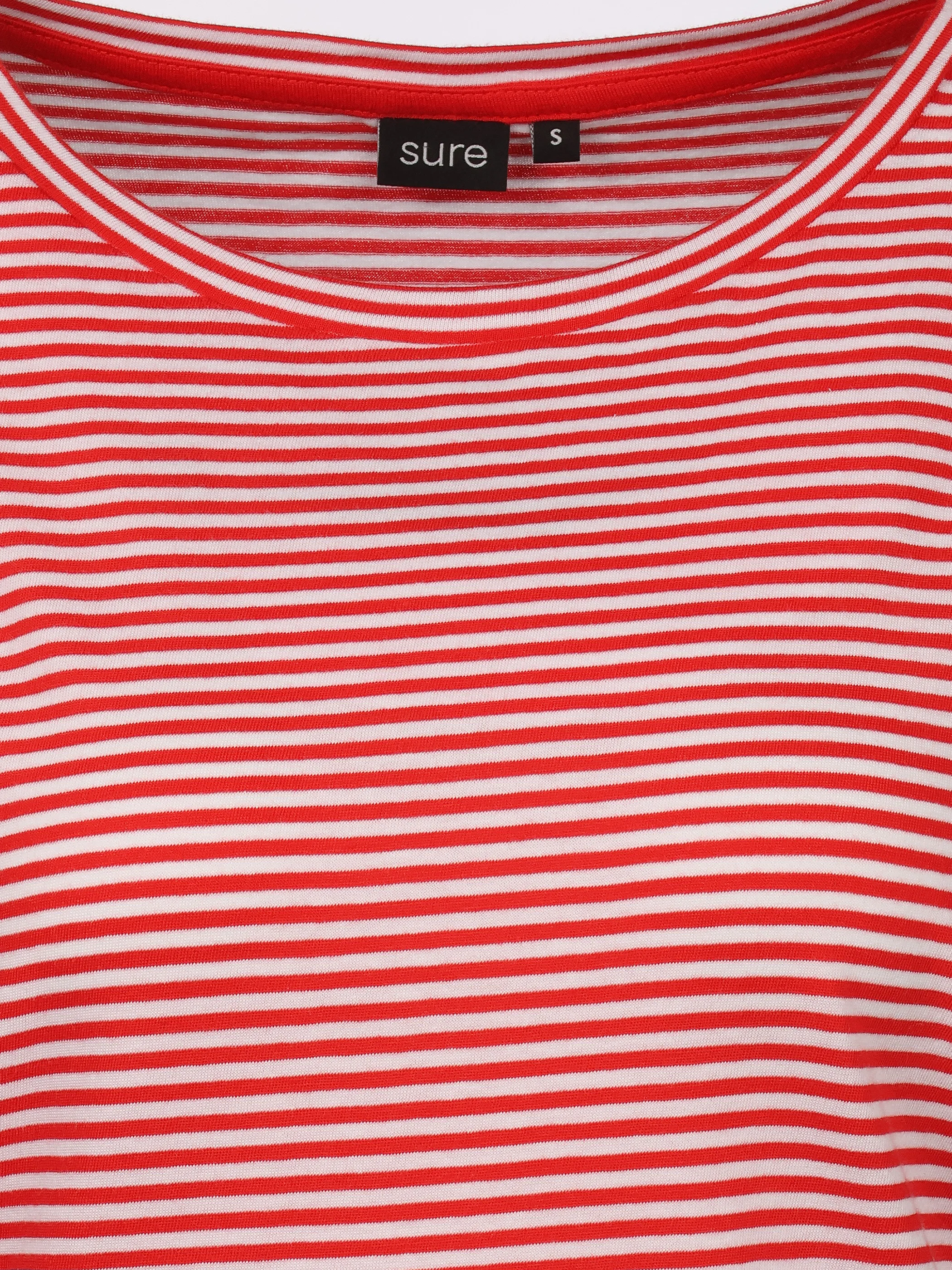 Sure Da-Streifen-T-Shirt Rot 922010 RED 3