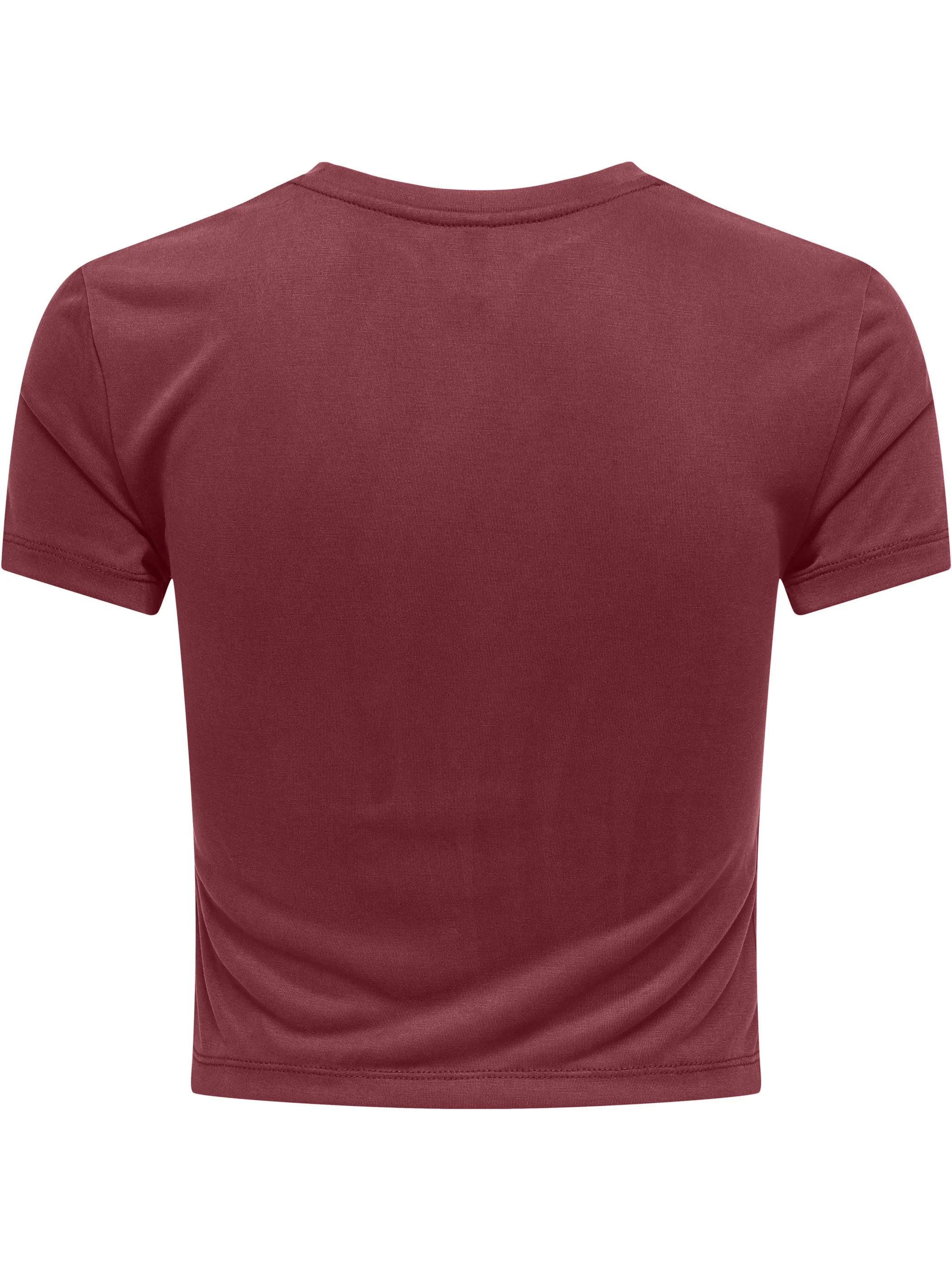Only 15353070 ONLHANNAH S/S O-NECK Rot 910603 297558 2