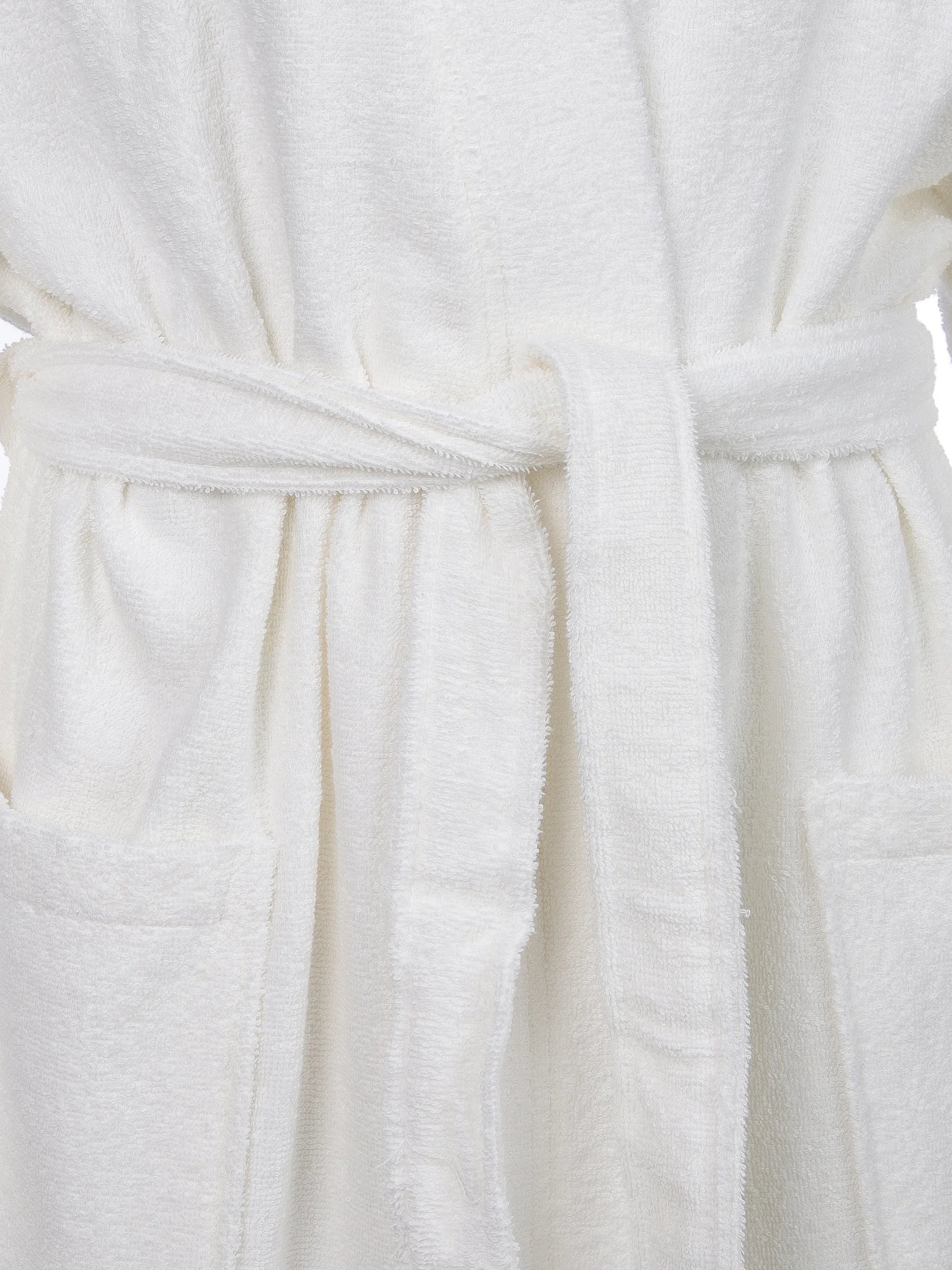 Villa Grinario Bademantel Kimono Weiß 839906 OFFWHITE 3