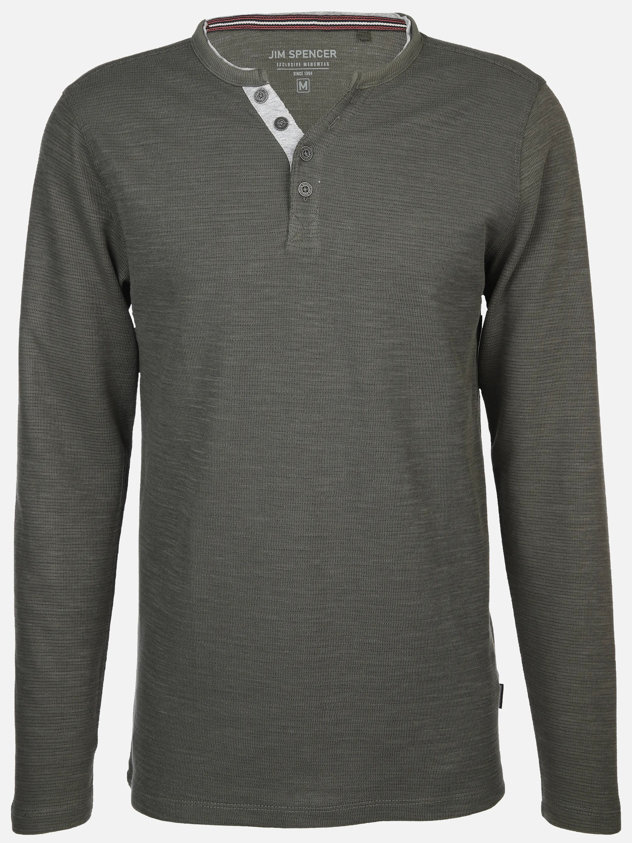 Jim Spencer He. Henleyshirt 1/1 Arm space Oliv 898399 OLIVE 1 Jim Spencer He. Henleyshirt 1/1 Arm space Oliv 898399 OLIVE 1